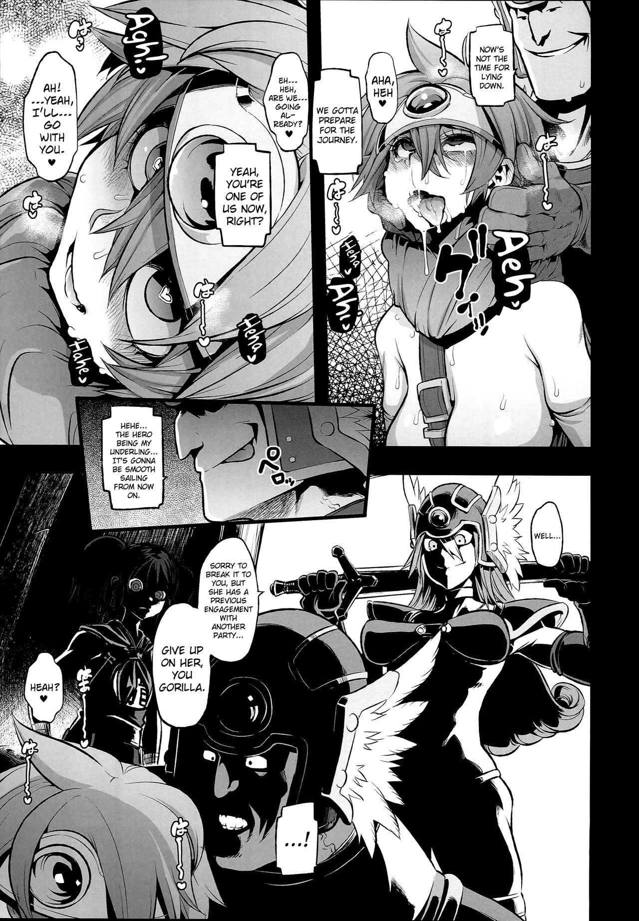 (C89) [DA HOOTCH (新堂エル、hato)] 女ゆうしゃノ旅2 ルイーダの出会酒場 (ドラゴンクエストIII) [英訳]