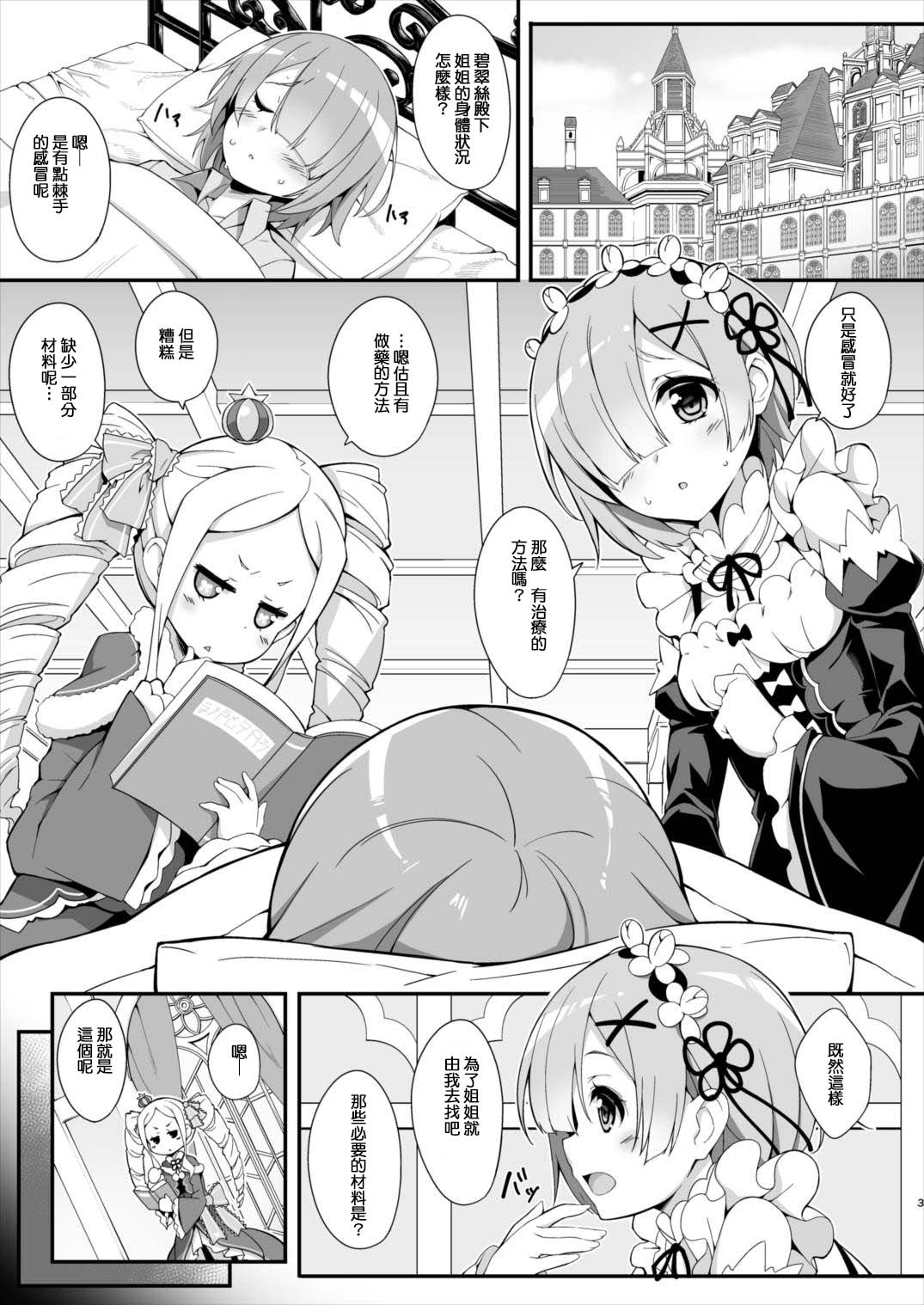 (C90) [おつきみ工房 (秋空もみぢ)] レムから始めるお薬作り (Re:ゼロから始める異世界生活) [中国翻訳] [ページ欠落]