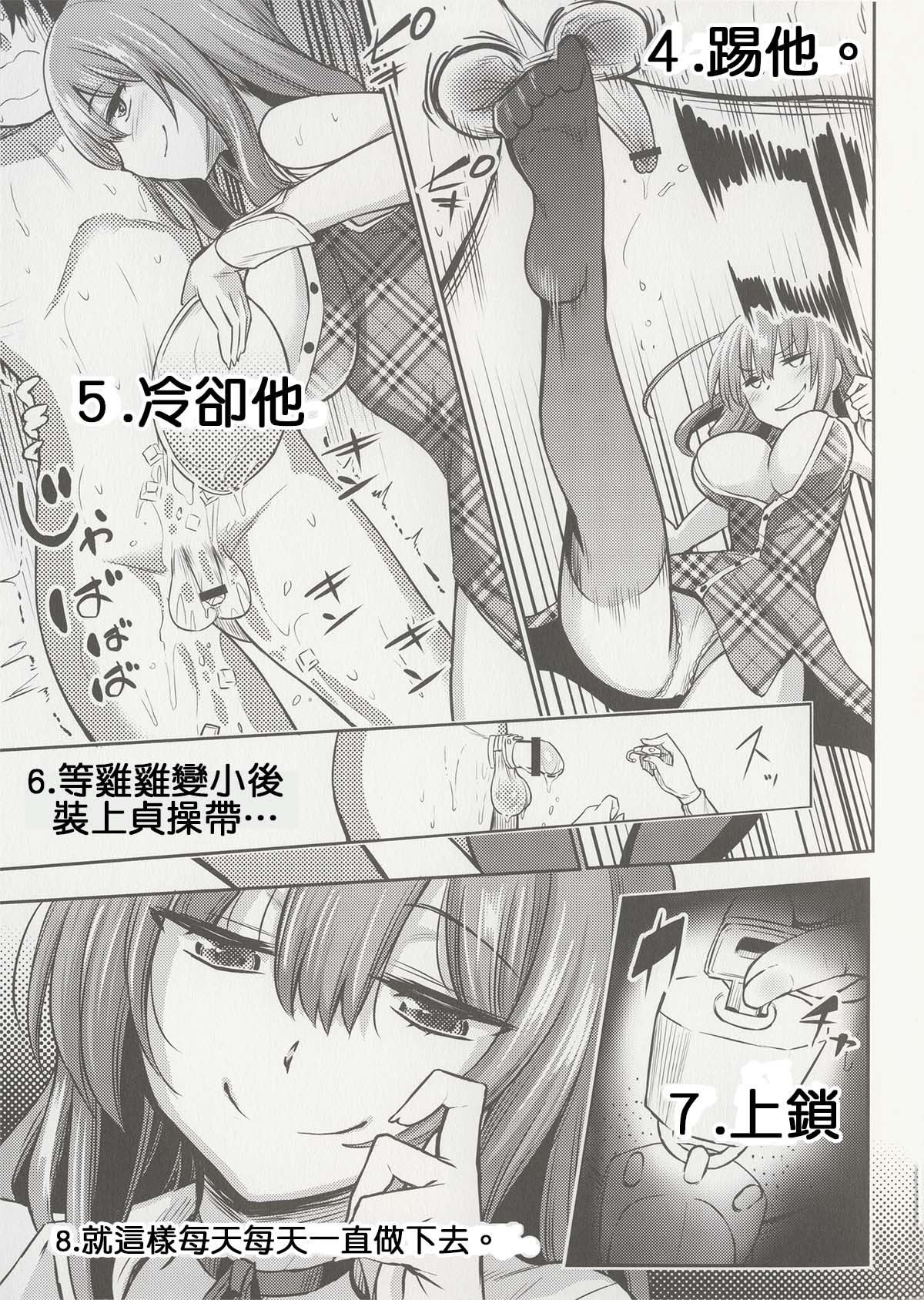 [紅唯まと] 明日はじめたい 射精管理♪ ～だいたいこんなもん編～ (僕は管理・管理・管理されている メロンブックス購入特典) [中国翻訳]