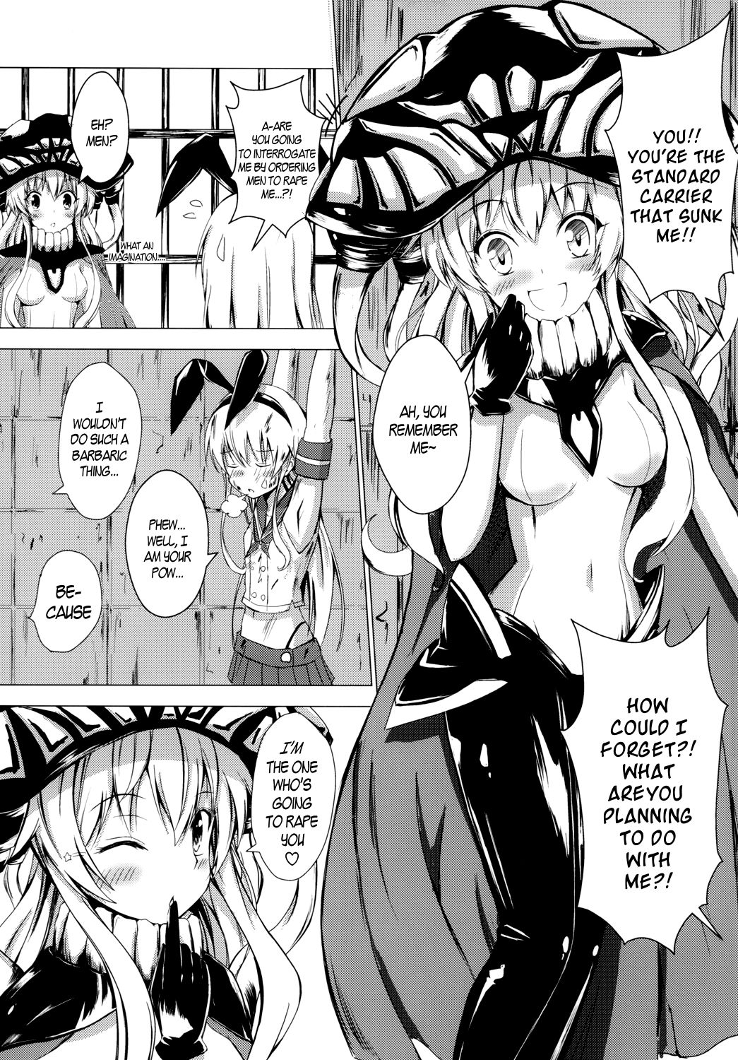 (C85) [あいいろさくら (相川りょう)] 空母ヲ級ちゃんの島風百合奴隷調教1 (艦隊これくしょん -艦これ-) [英訳]