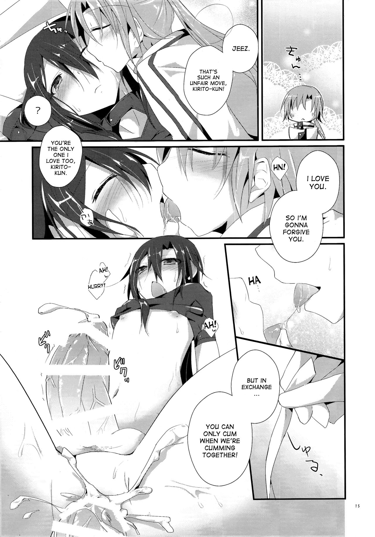 (C87) [桃の紅茶 (秋奈伶)] Honey Punishment (ソードアート・オンライン) [英訳]