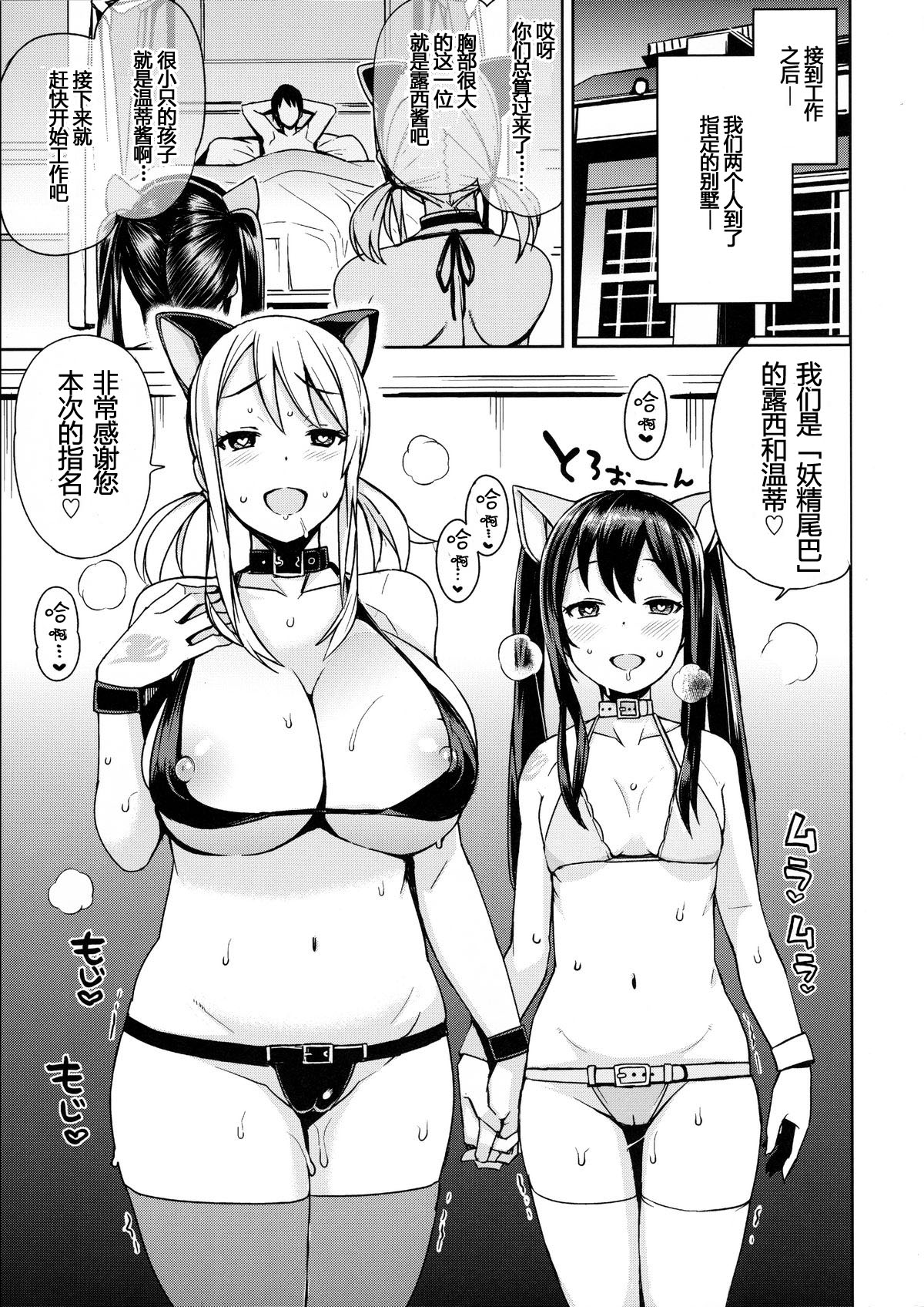 (C89) [フニフニラボ (たまごろー)] Witch Bitch Collection Vol.1 (フェアリーテイル) [中国翻訳]