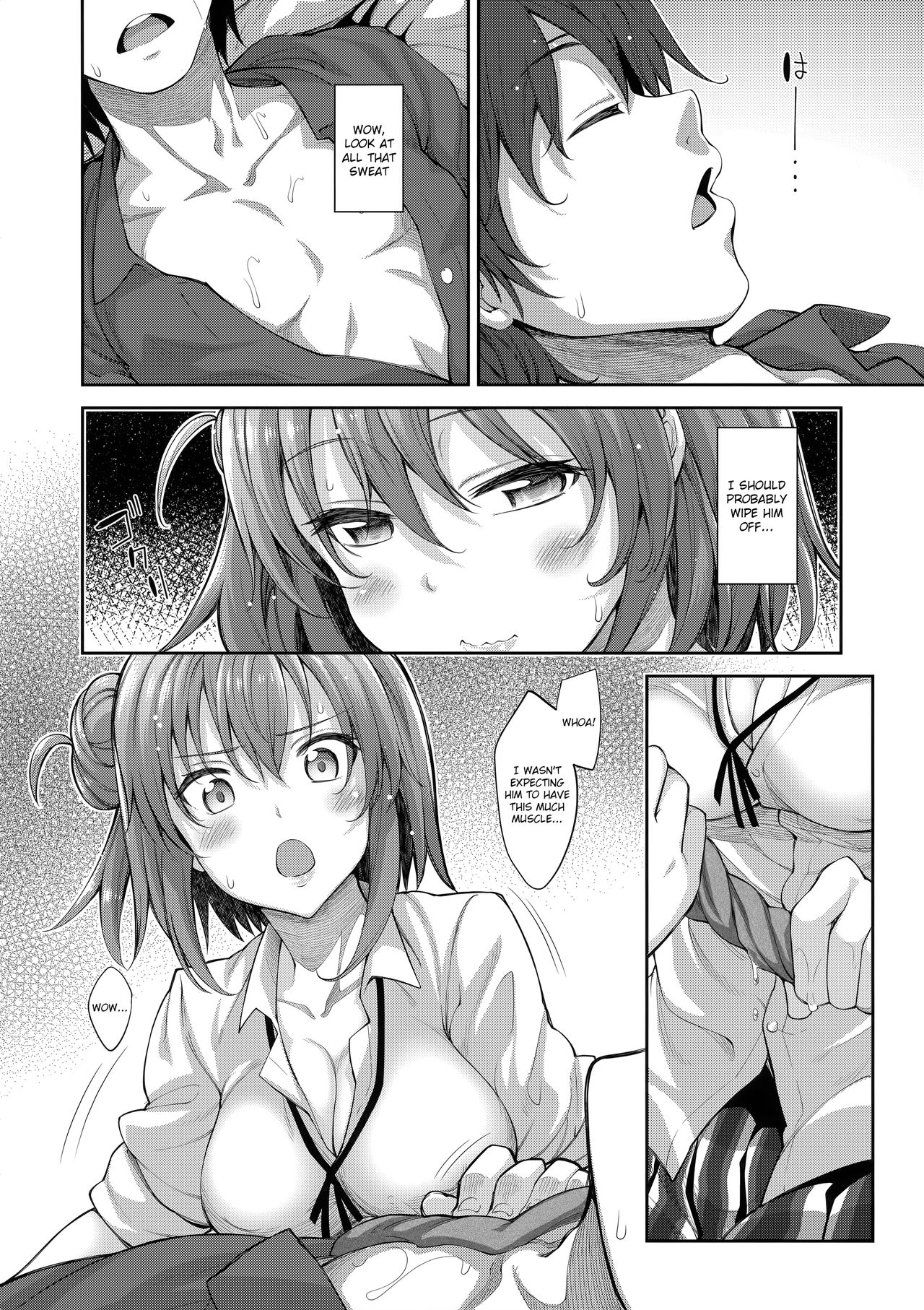 (C88) [ぺたパン (あきのそら)] LOVE STORY #02 (やはり俺の青春ラブコメはまちがっている。) [英訳]