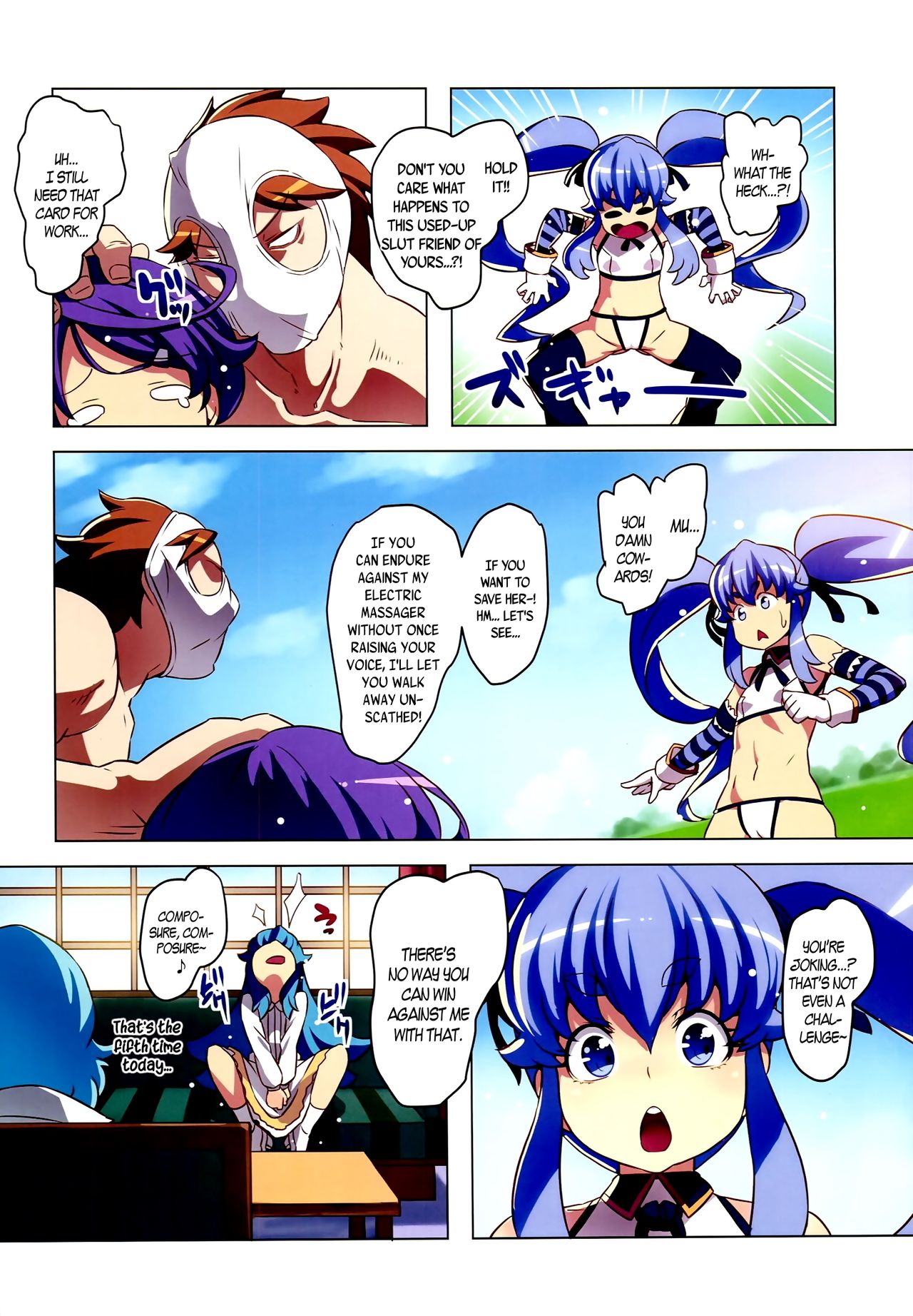 (C86) [LongHornTrain (ちょちょ)] 緊急!!天空に舞う蒼き女王を狩れ! (ハピネスチャージプリキュア！) [英訳]