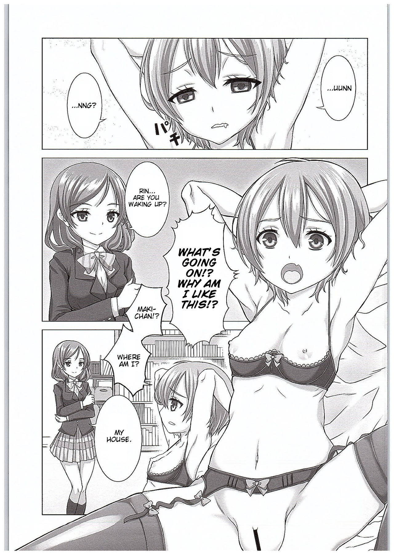 (COMIC1☆10) [しろみつ屋 (しろみつスザク)] 凛ちゃんで遊ぼう! (ラブライブ!) [英訳]