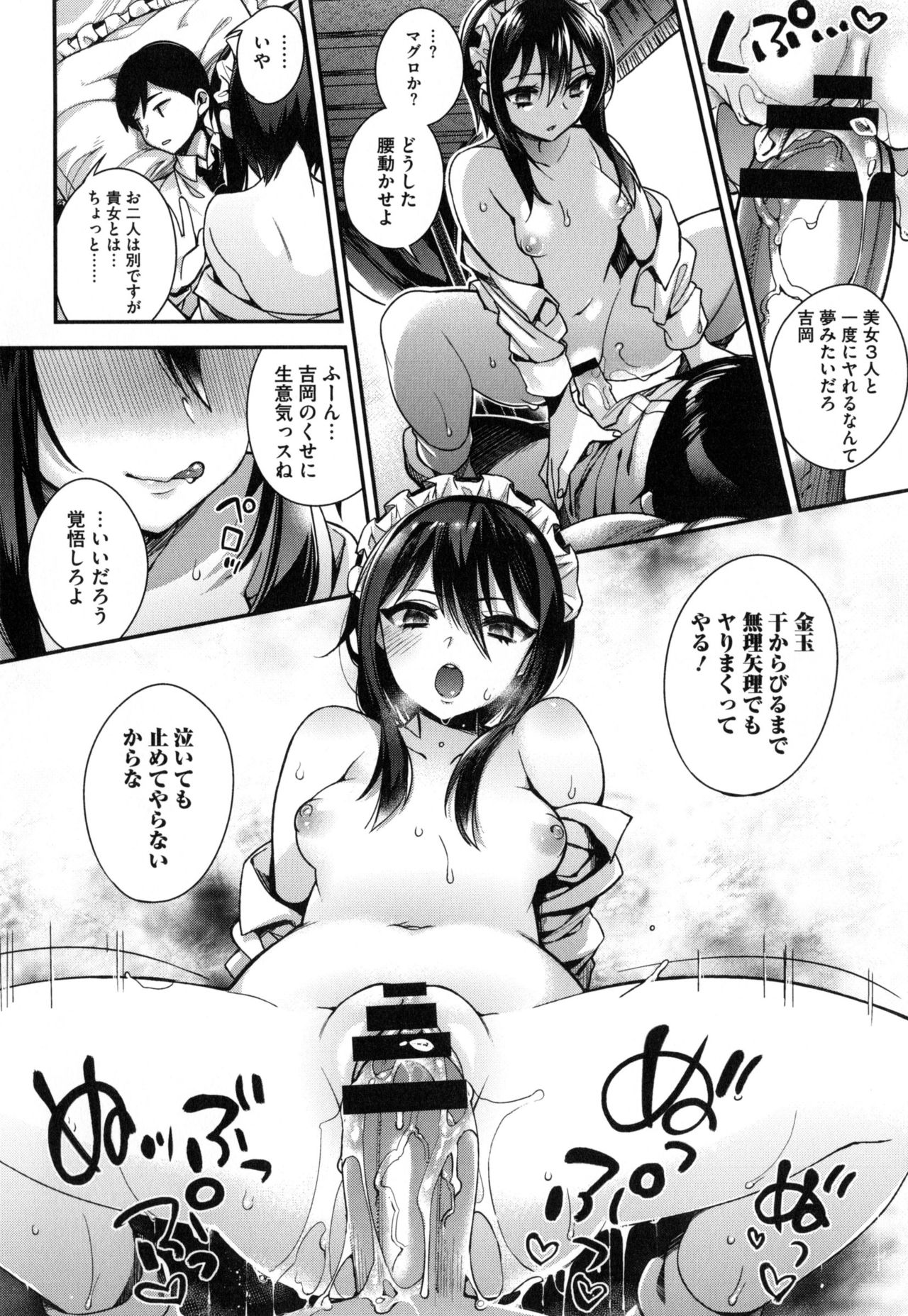 [しんどう] お嬢様とメイドのみだらな性活 + とらのあなリーフレット
