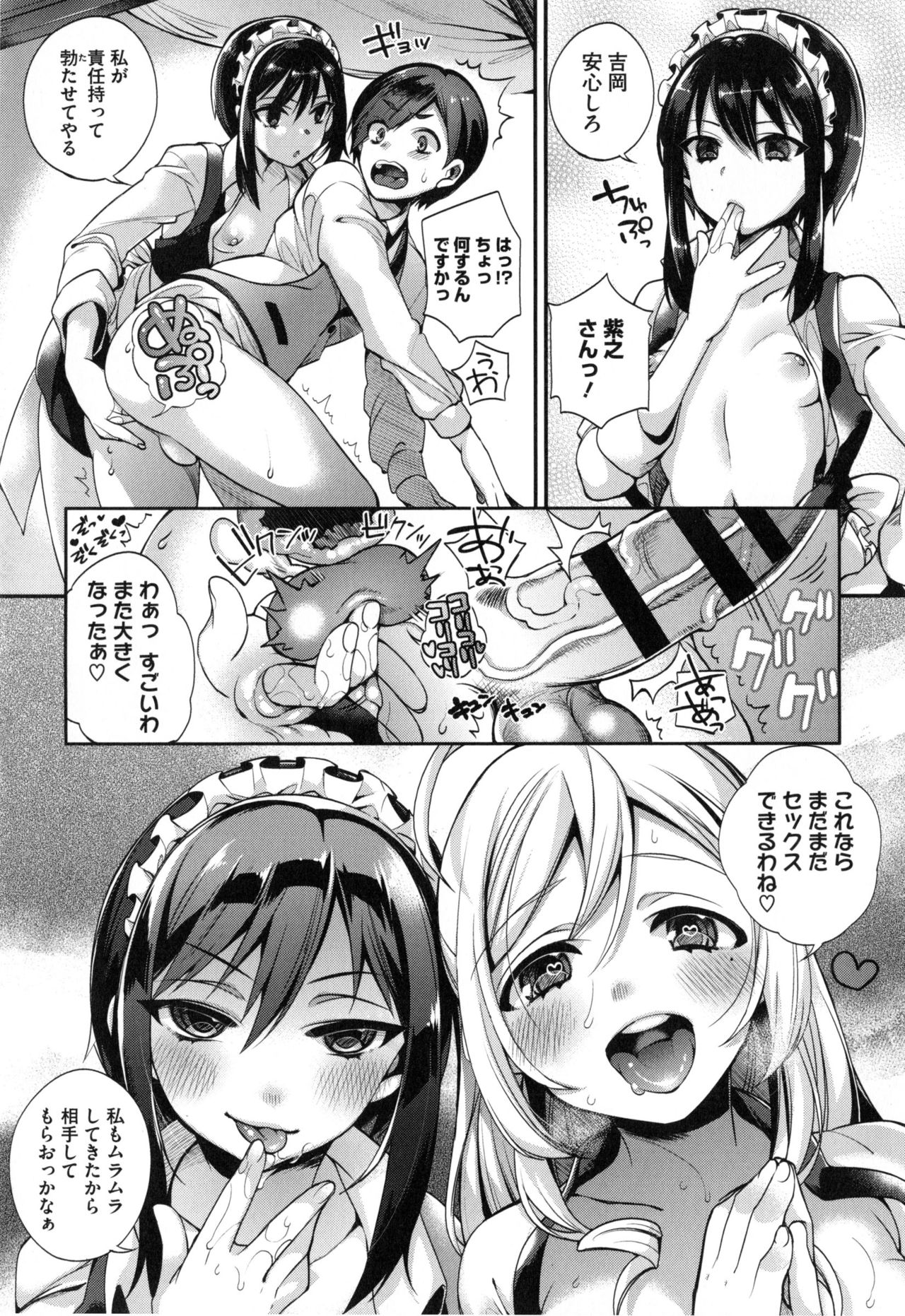 [しんどう] お嬢様とメイドのみだらな性活 + とらのあなリーフレット
