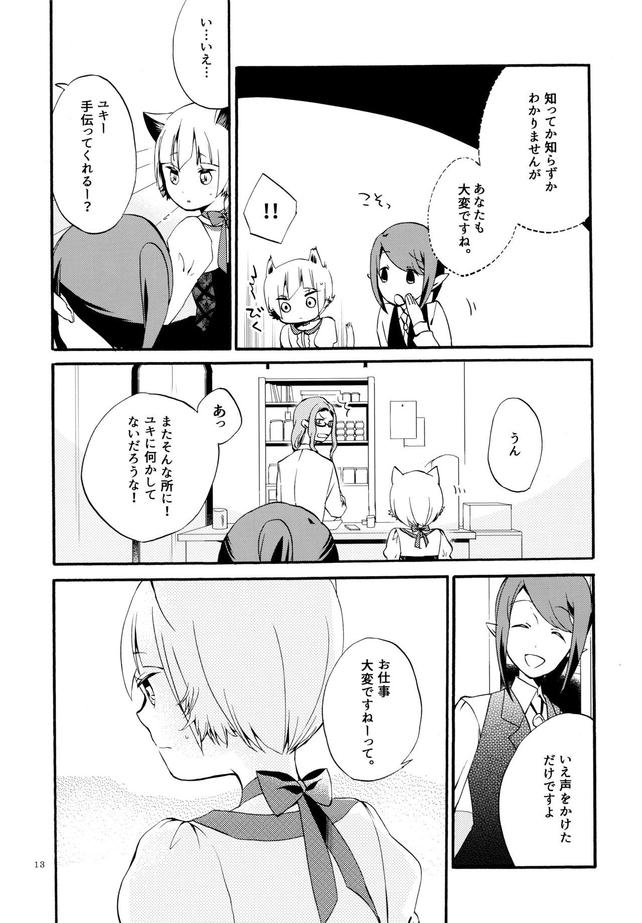 (コミティア115) [にらたま (せきはら、広人)] 薬師の白猫