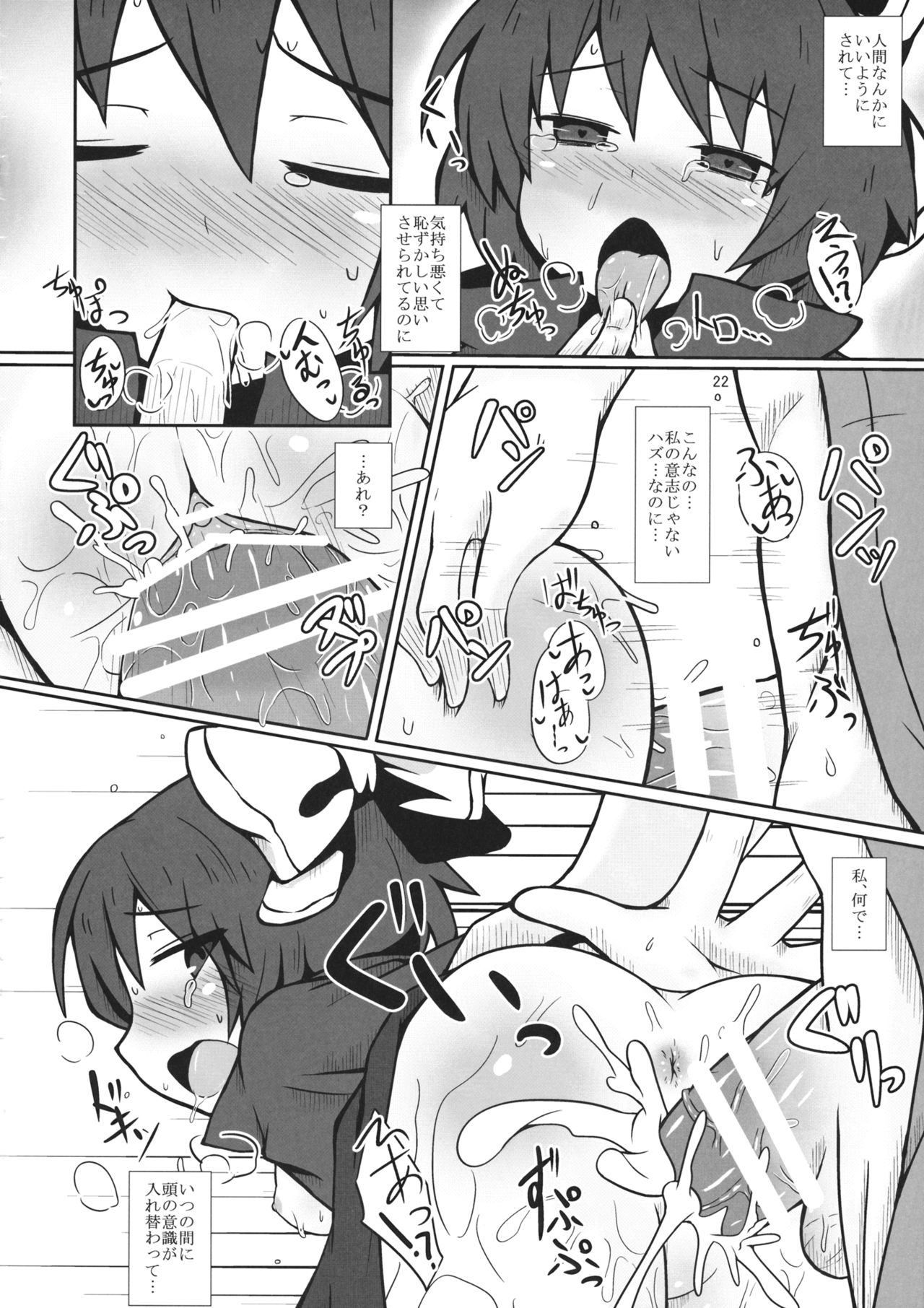 (例大祭13) [ハトサプレッサー (ハトの水槽)] カラダだけの関係です (東方Project)