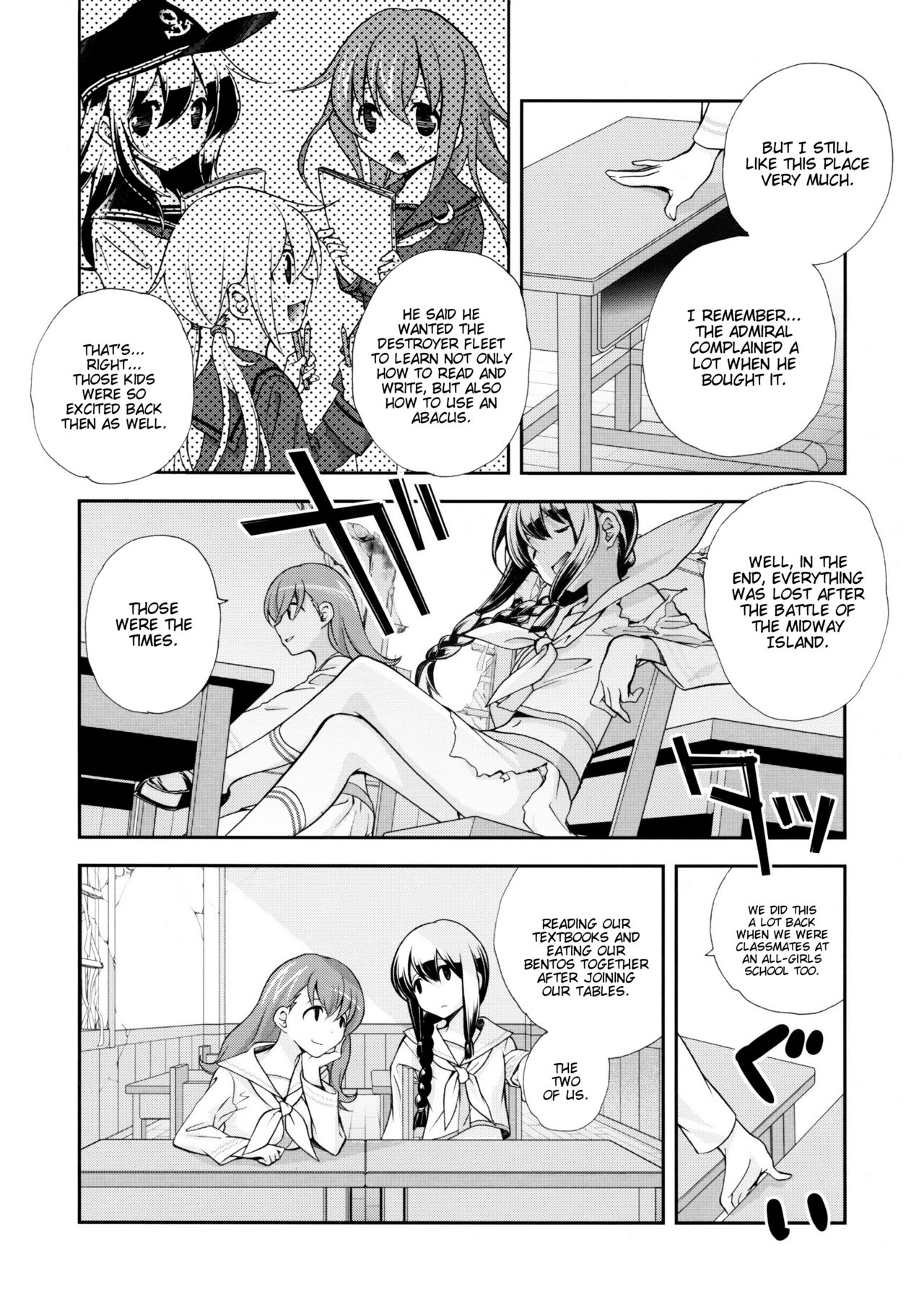 (C87) [共月邸 (宮下未紀)] 北上のいちばん長い日 (艦隊これくしょん -艦これ-) [英訳]