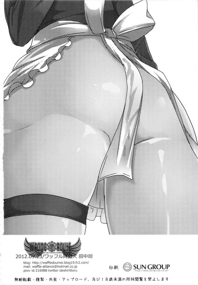 (SHT2012秋) [ワッフル同盟犬 (田中竕)] WRONG ROUTE (ソードアート・オンライン)