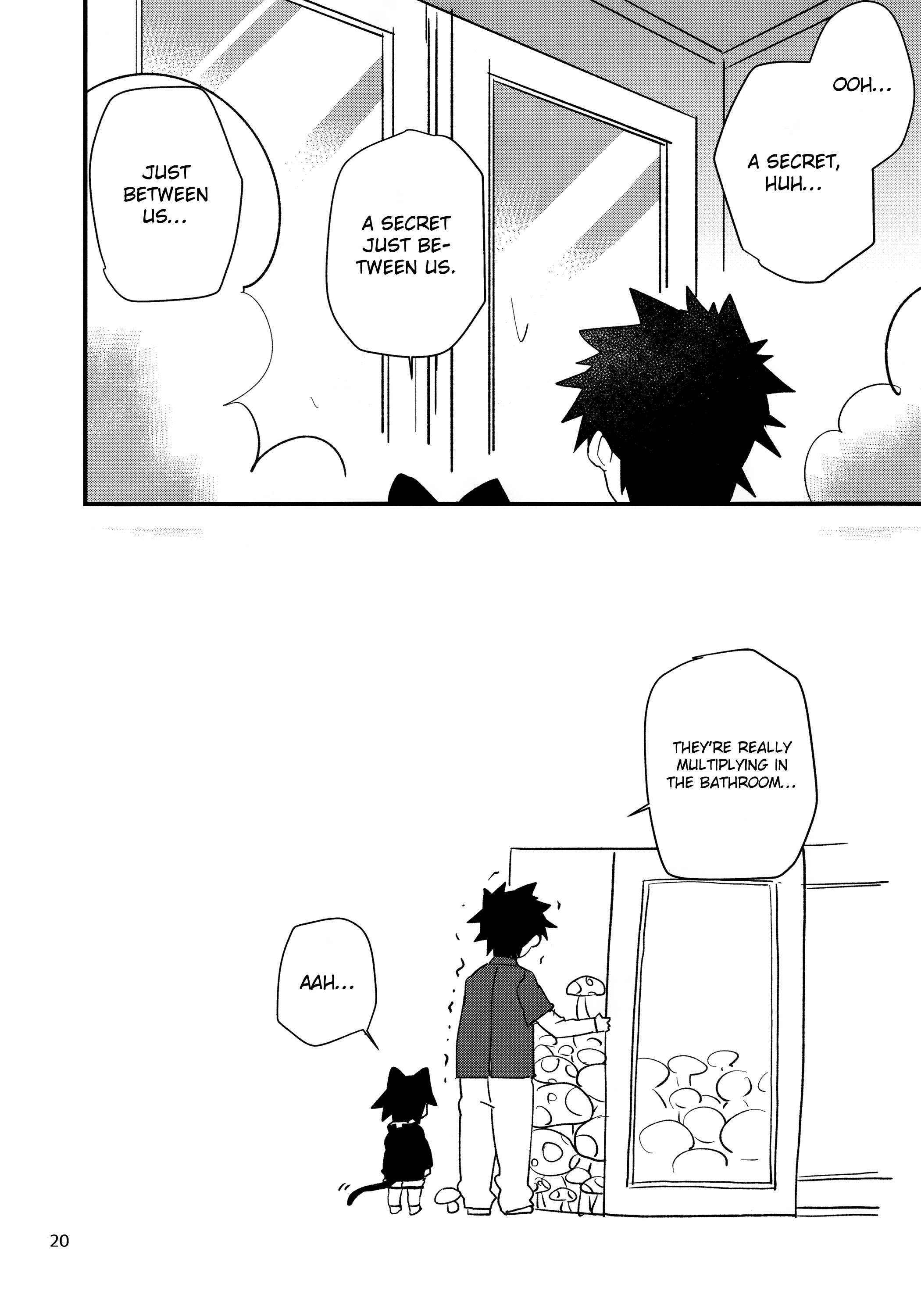 (コミティア114) [にこむとこ (なべんこ)] ロボねこおふろもいっしょ [英訳]