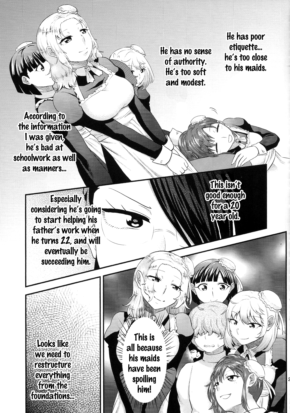 (ふたけっと11) [へろへろHospital (へろへろTom、伊佐木)] Maid Me! [英訳]