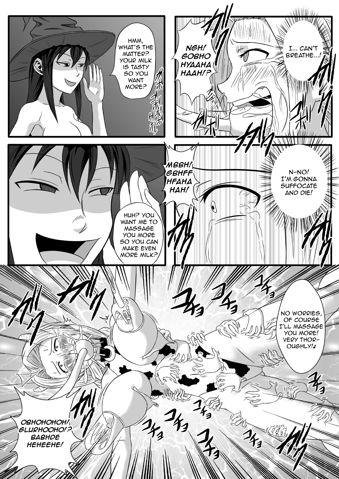 [擽—Tick— (てぃくぞー)] 魔女の奴隷募集～罠にハメられた賞金稼ぎ～ [英訳]