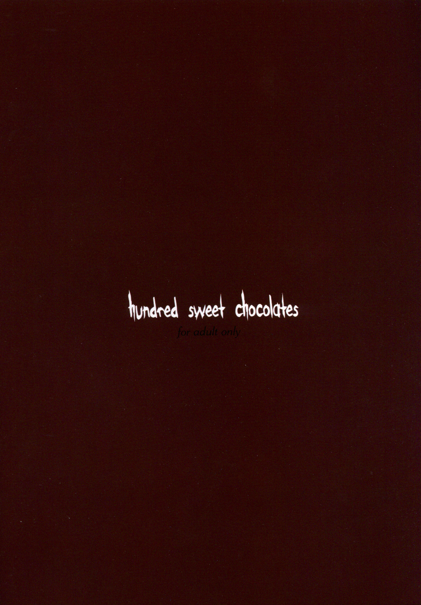(サンクリ2016 Winter) [WASABI (畳)] hundred sweet chocolates [Succubus 2nd]