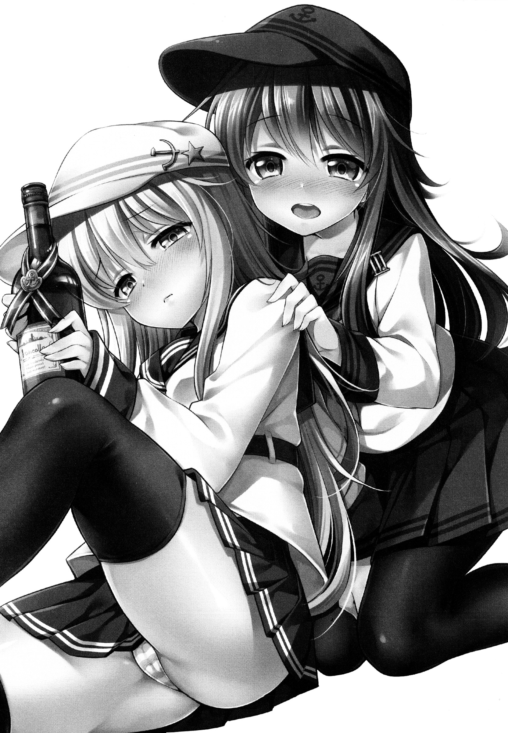 (C89) [K+W (ささちん)] ほろ酔い暁響ちゃんと一晩中。 (艦隊これくしょん -艦これ-)