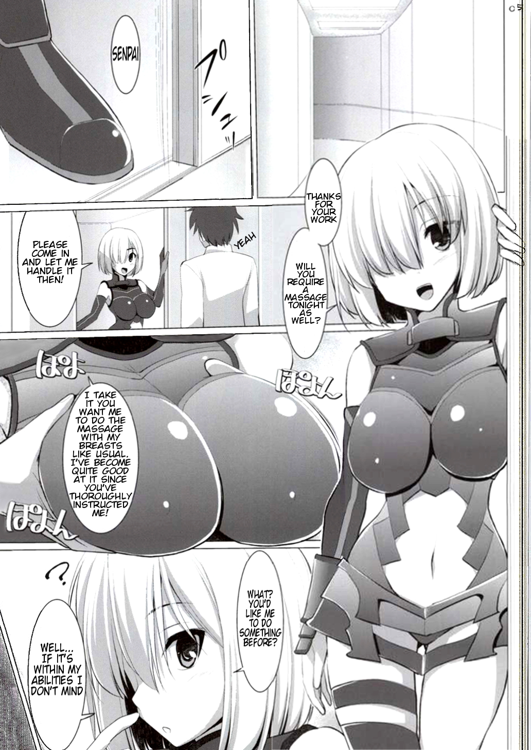 (サンクリ2015 Autumn) [くぢらろじっく, といぼっくす (くぢらん, くりから)] 乳理継続挟射機関 (Fate/Grand Order) [英訳]