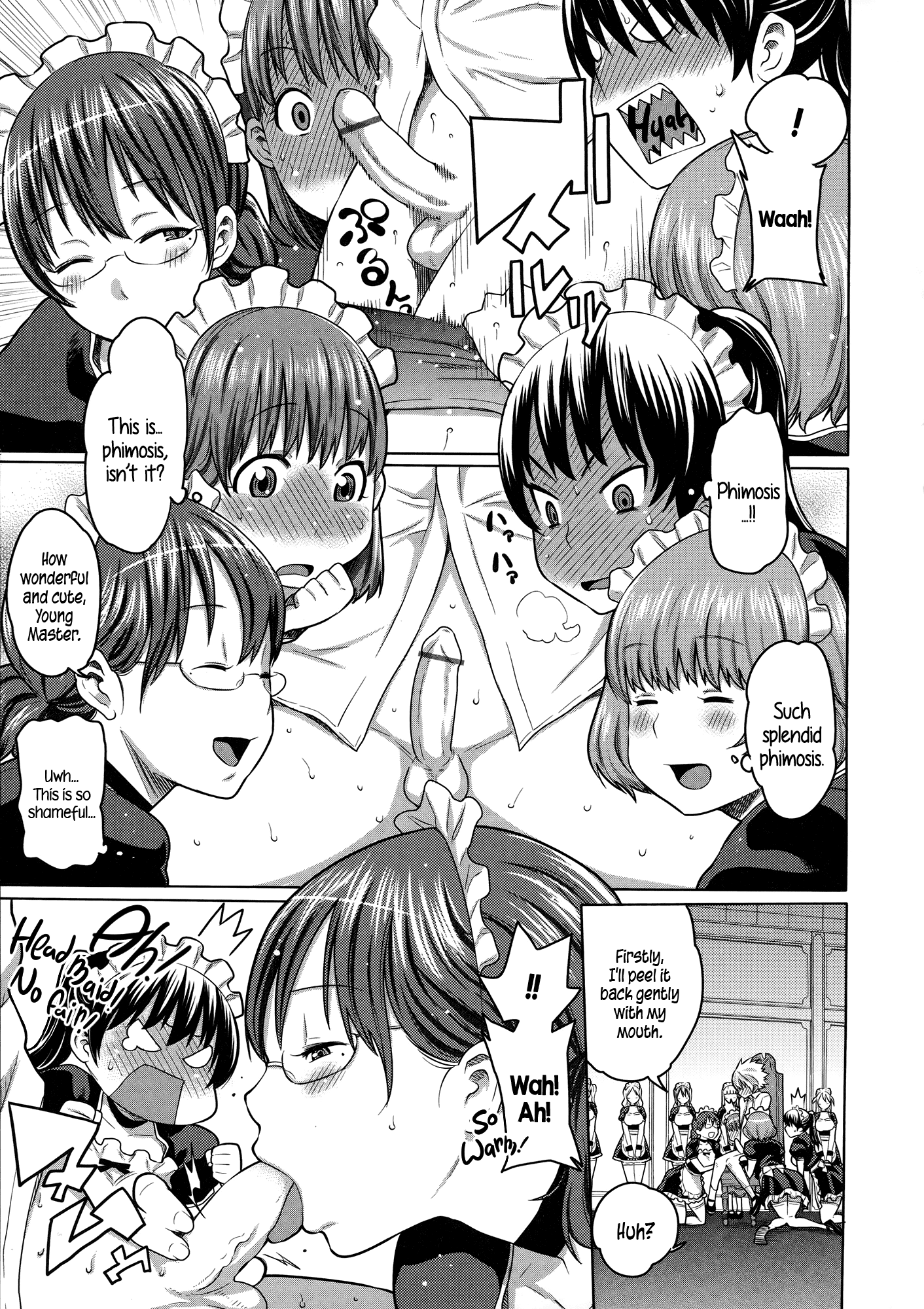 [アガタ] メイド×4 第1-6、8、10話 [英訳]