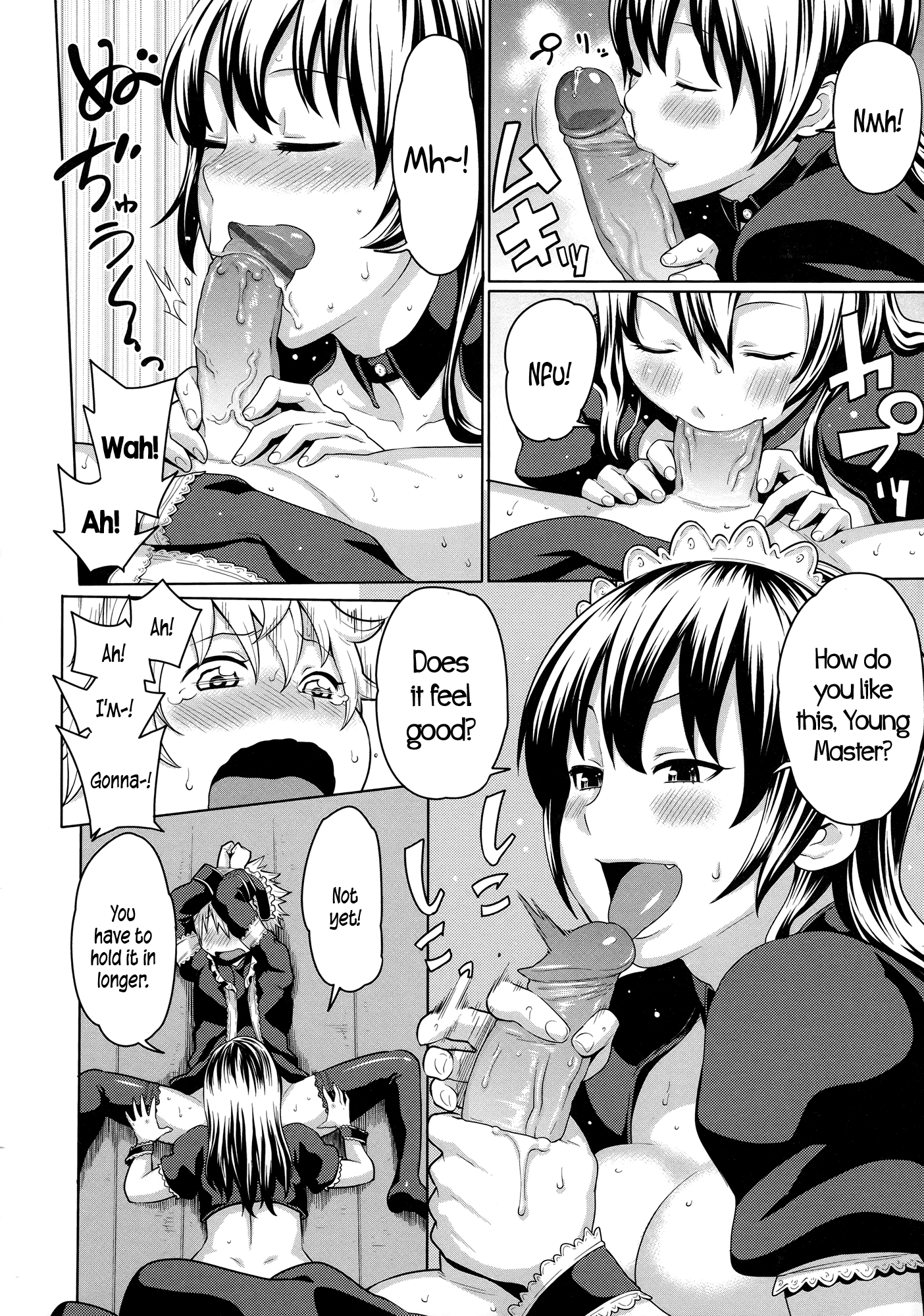 [アガタ] メイド×4 第1-6、8、10話 [英訳]
