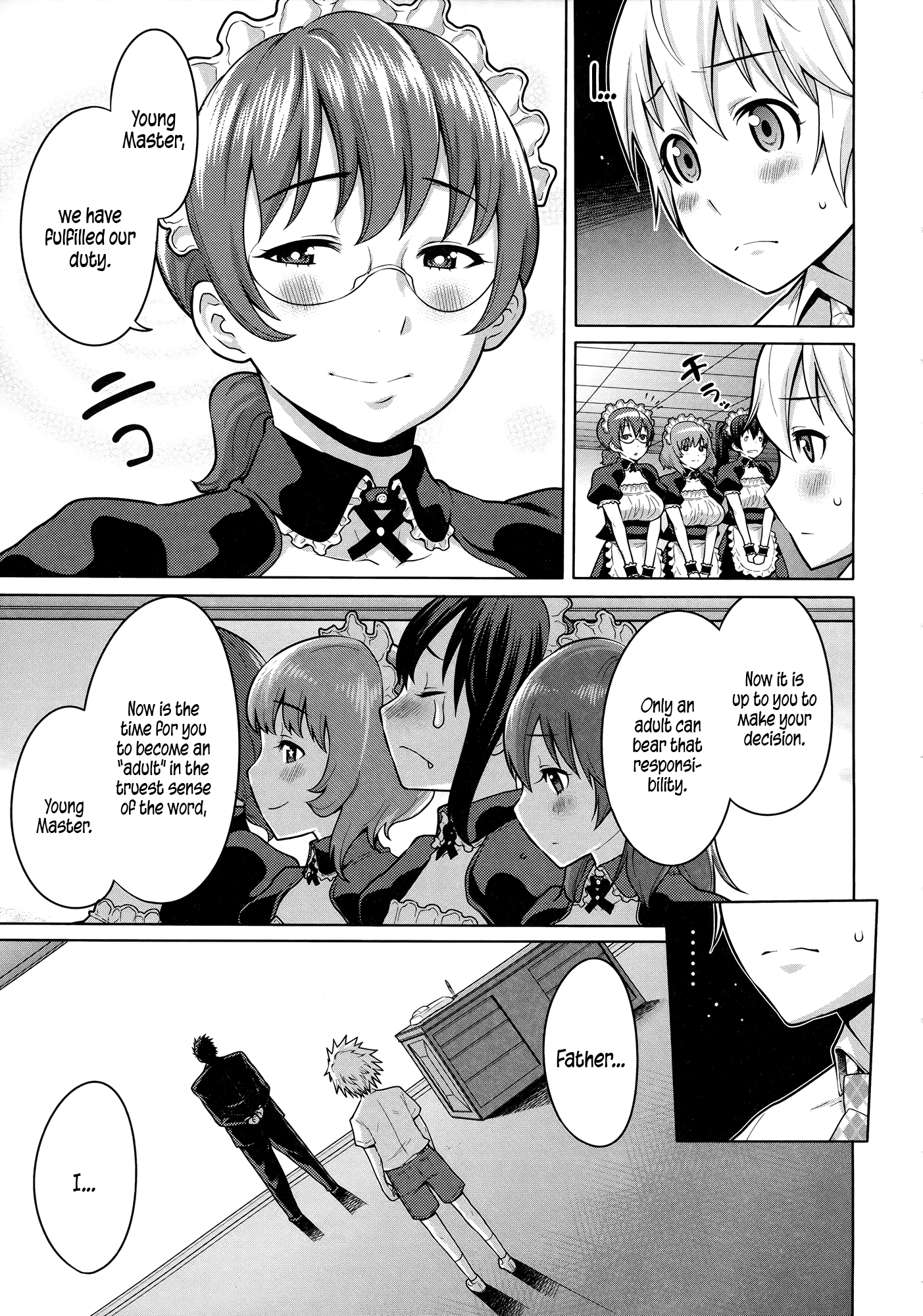 [アガタ] メイド×4 第1-6、8、10話 [英訳]