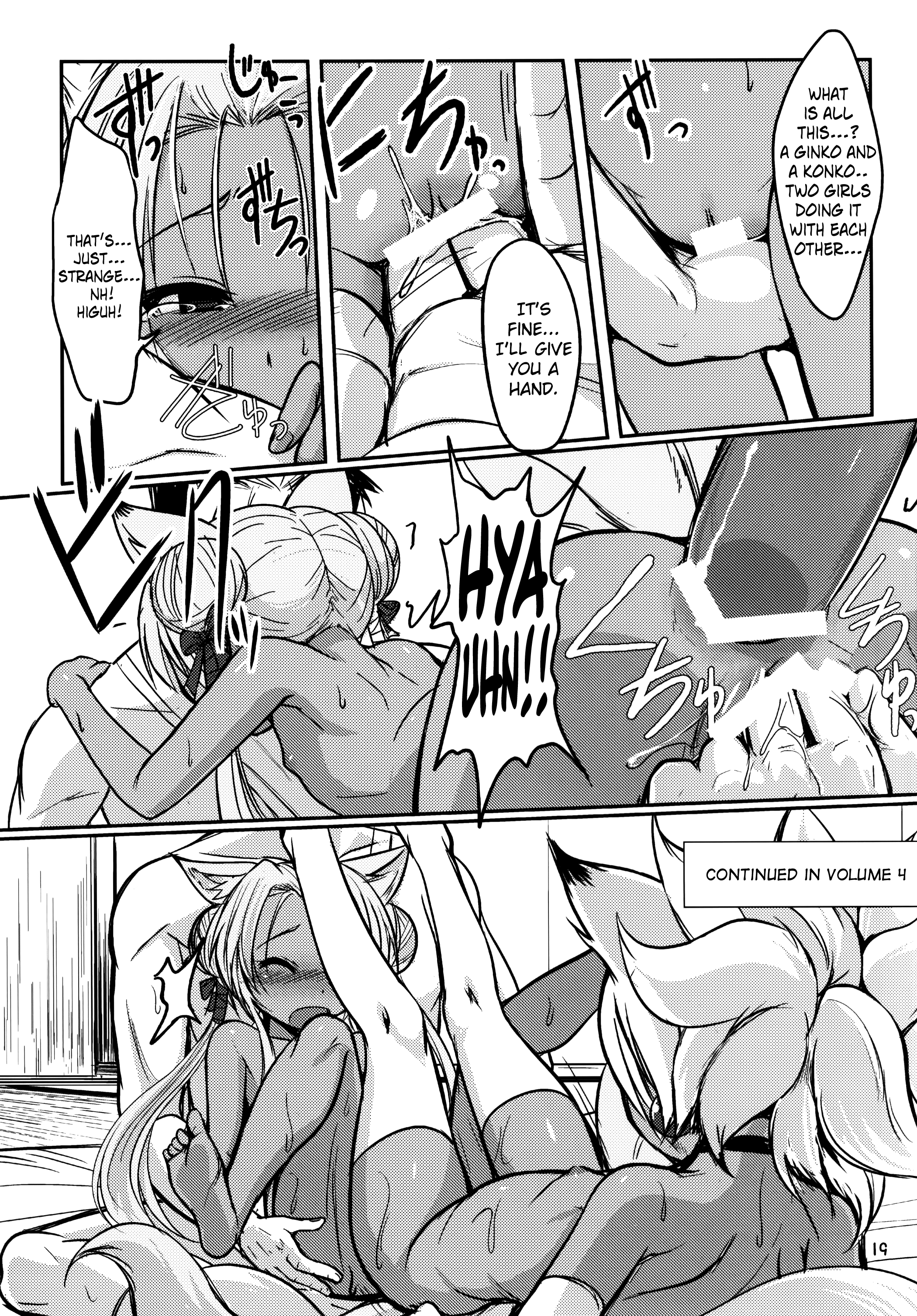 (C89) [端末異常 (BadHanD)] 双狐の帳其の参 [英訳]