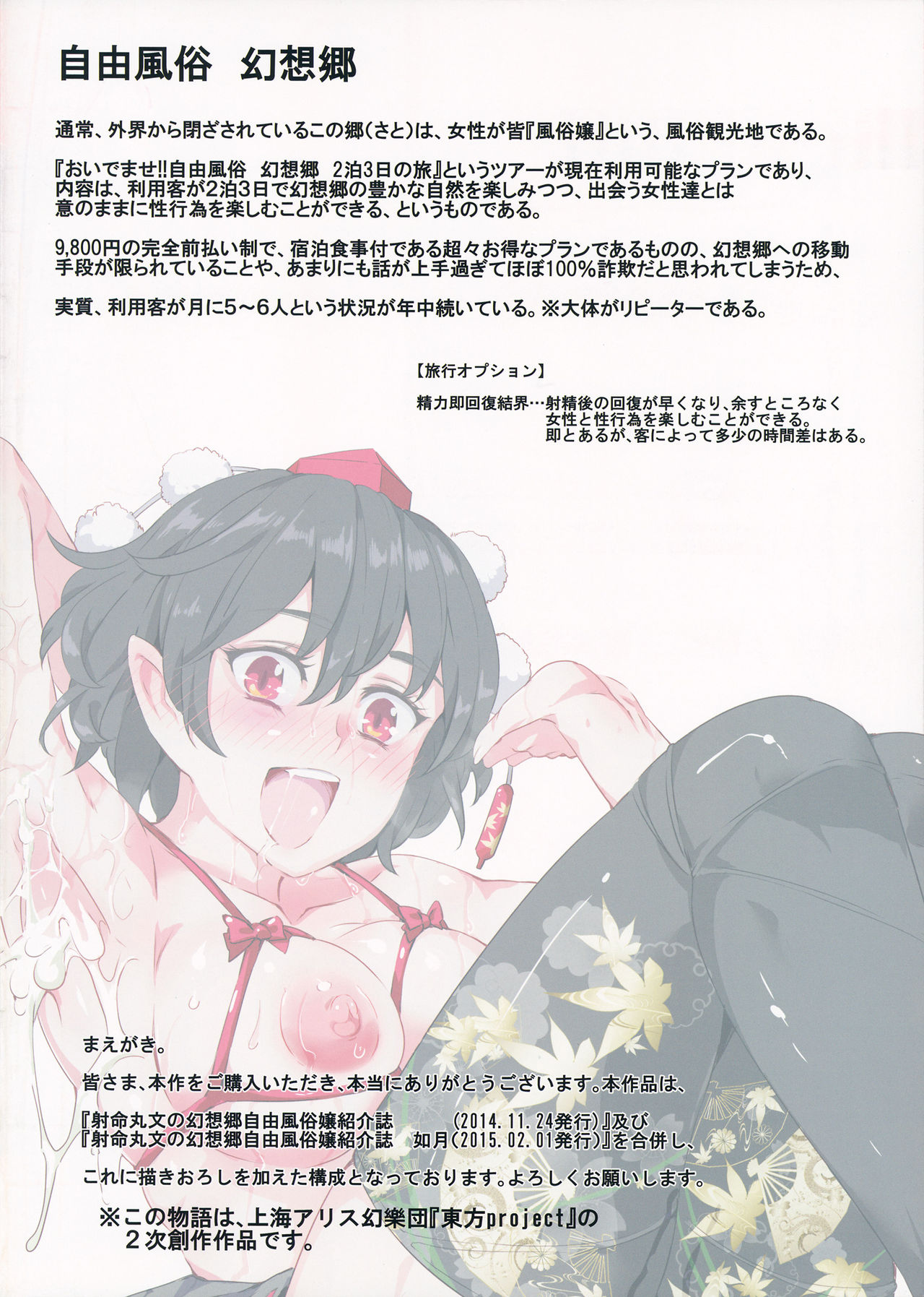 (紅楼夢11) [にゅう工房 (にゅう)] 自由風俗幻想郷 フルカラー (東方Project)