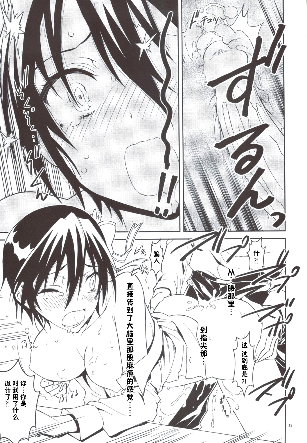 (C83) [PROJECTハラキリ (介錯)] ニセニセ○イ (ニセコイ) [中国翻訳]