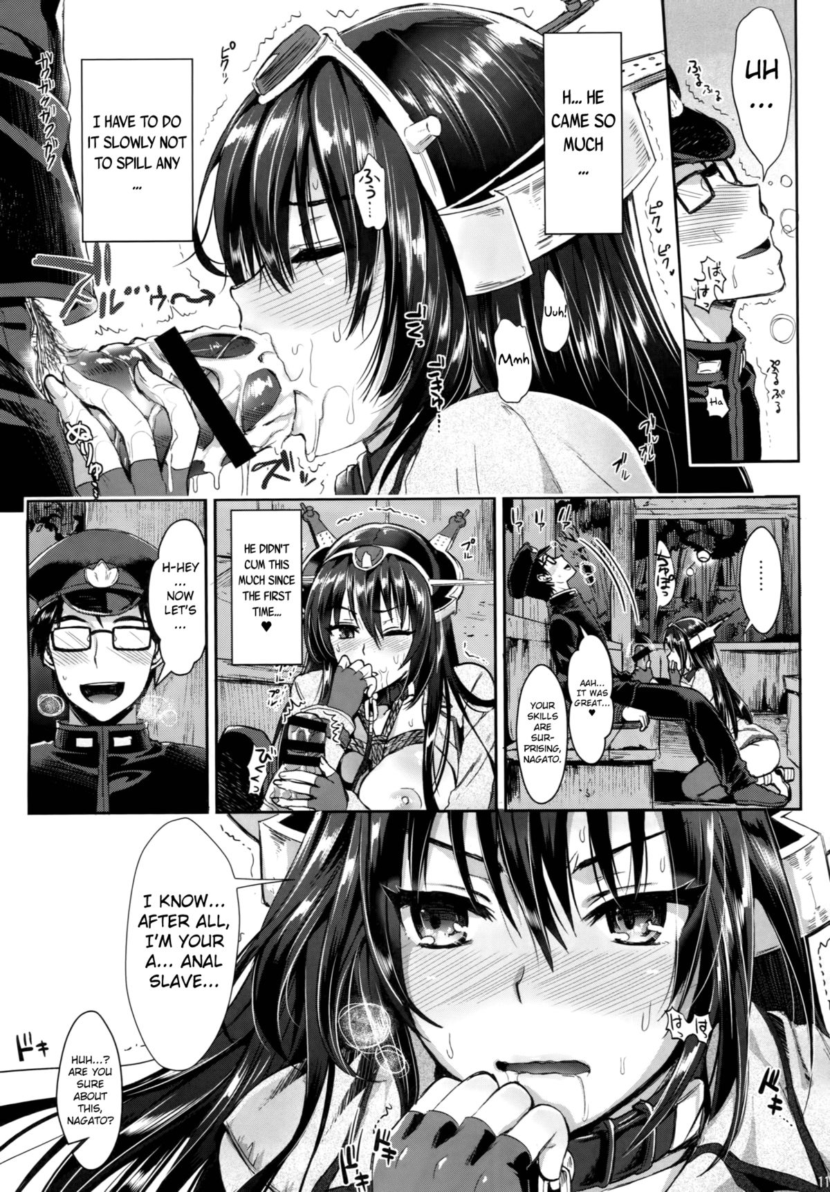 (C87) [ユリルラリカ (小島紗、Lazu)] 戦艦長門と変態提督(其ノ弐) (艦隊これくしょん -艦これ-) [英訳]