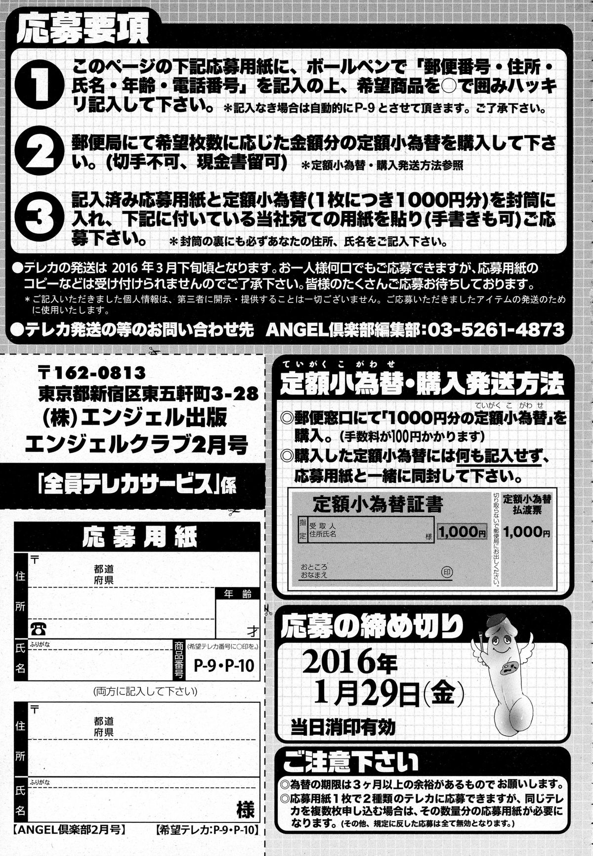 ANGEL 倶楽部 2016年2月号