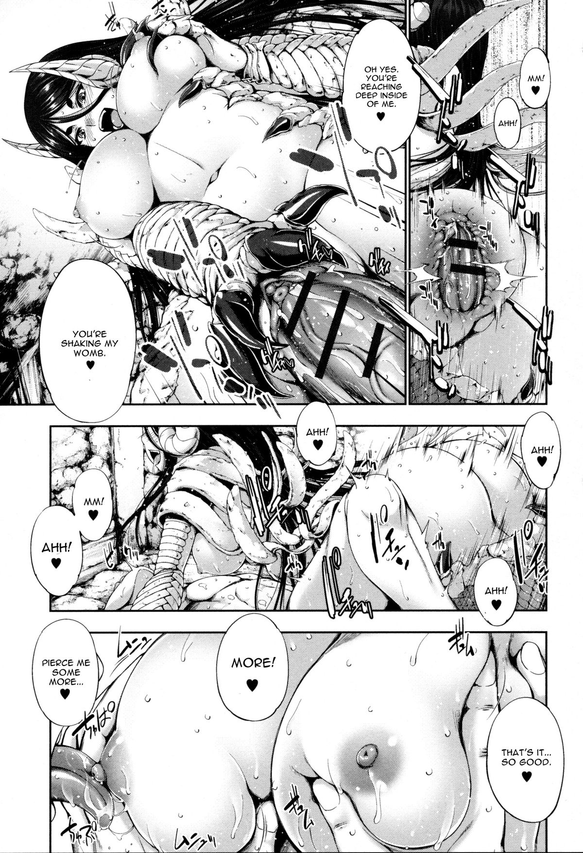 [GEN] bloody queen (モンスター娘との交合) [英訳]