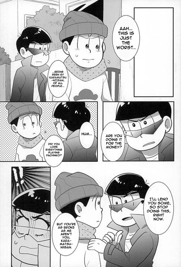 (C89) [楽観主義小国 (堀切ハルト)] すたばぁの裏メニュー (おそ松さん) [英訳]