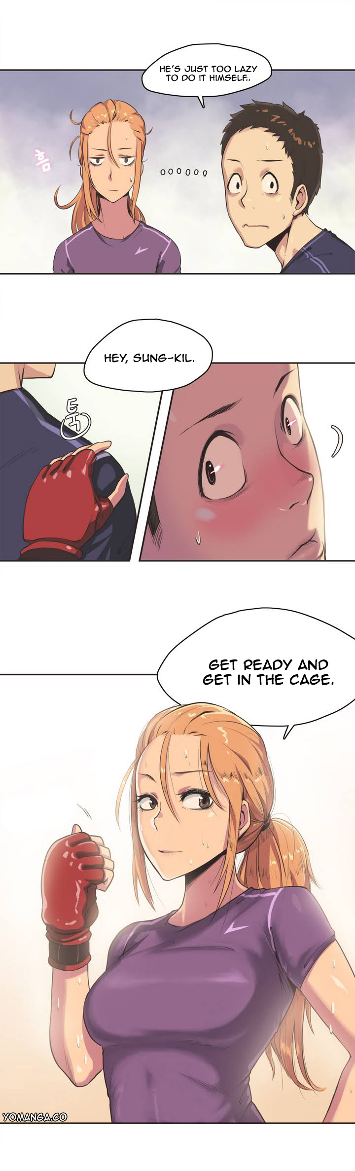【ガマン】SportsGirl Ch.1-23（英語）（YoManga）