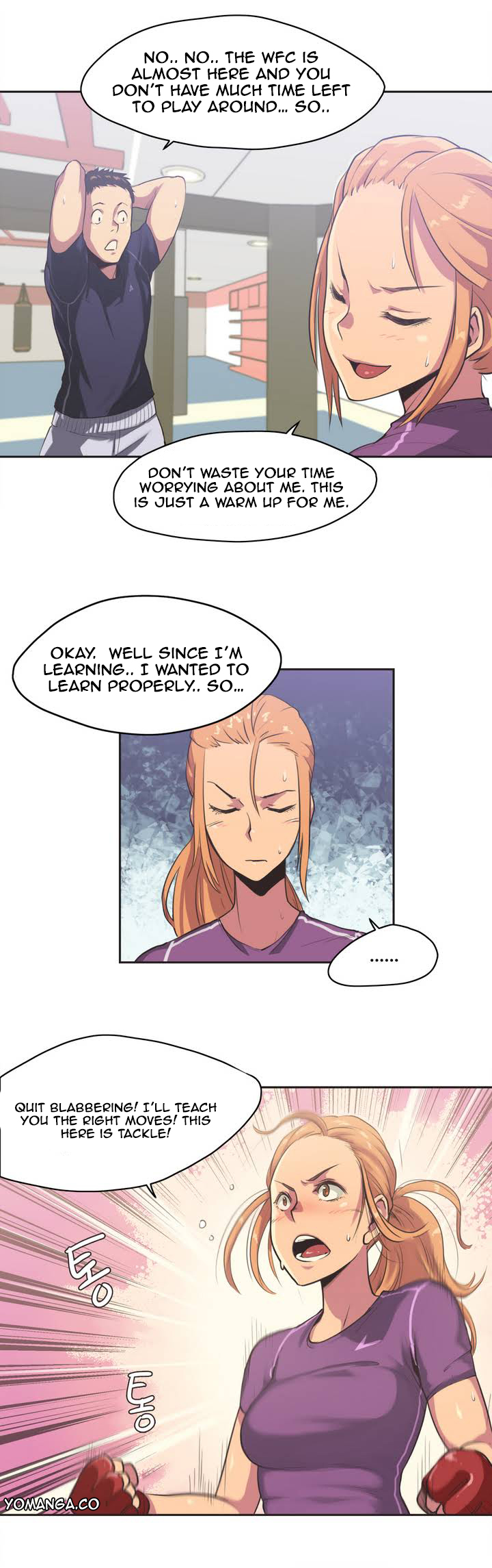 【ガマン】SportsGirl Ch.1-23（英語）（YoManga）