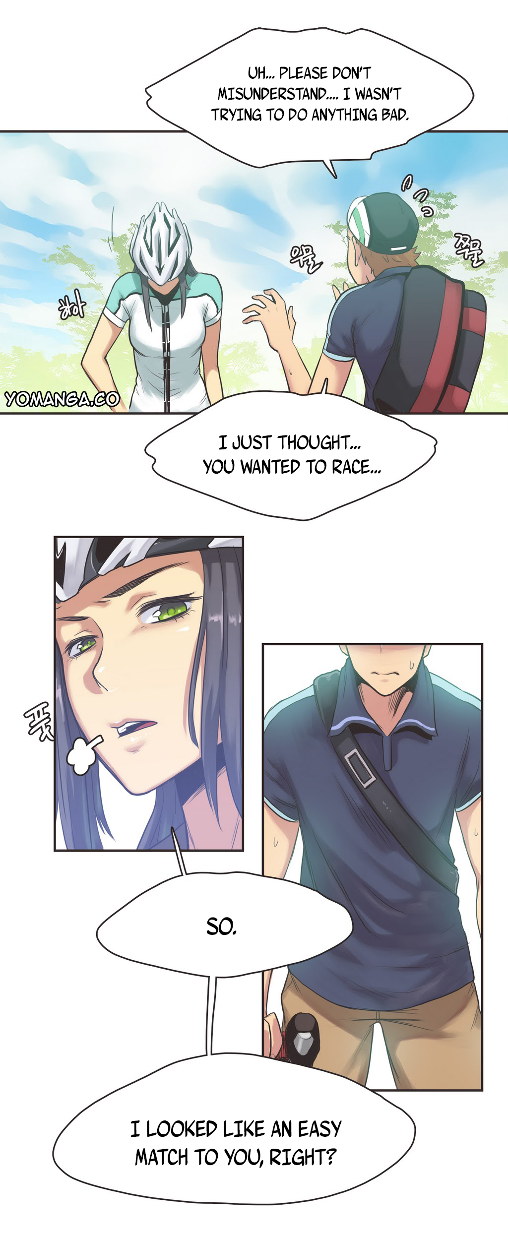 【ガマン】SportsGirl Ch.1-23（英語）（YoManga）
