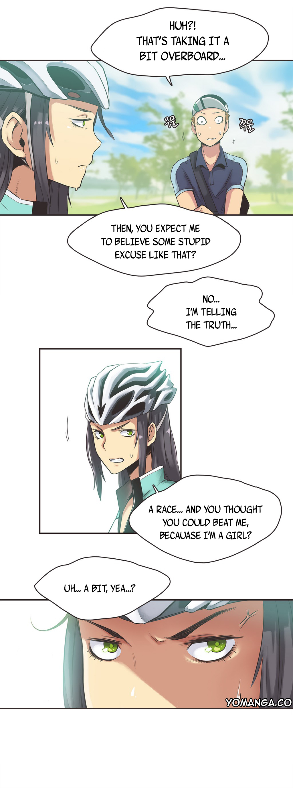 【ガマン】SportsGirl Ch.1-23（英語）（YoManga）
