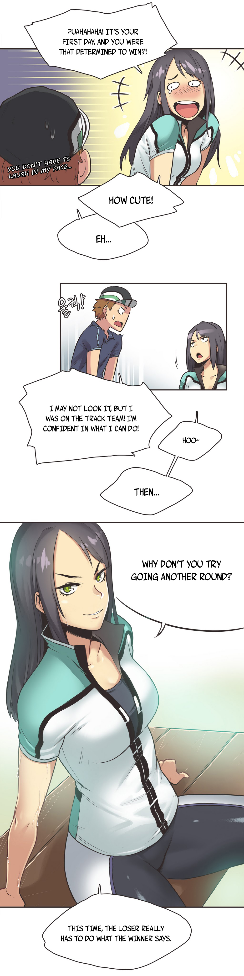 【ガマン】SportsGirl Ch.1-23（英語）（YoManga）