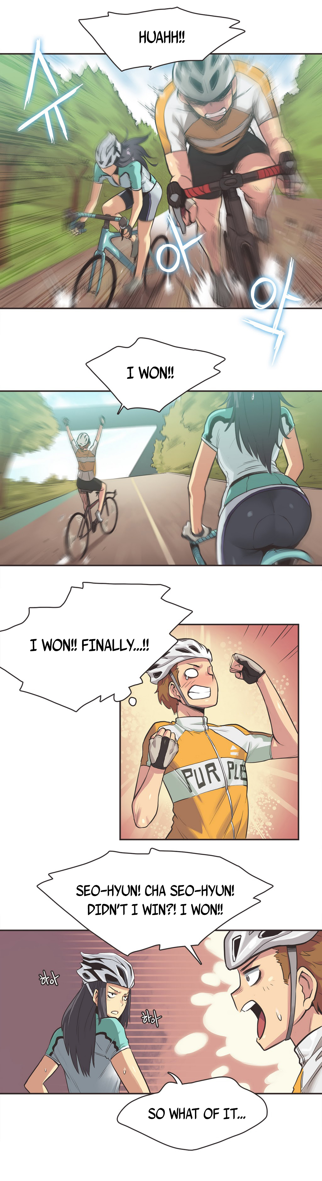 【ガマン】SportsGirl Ch.1-23（英語）（YoManga）