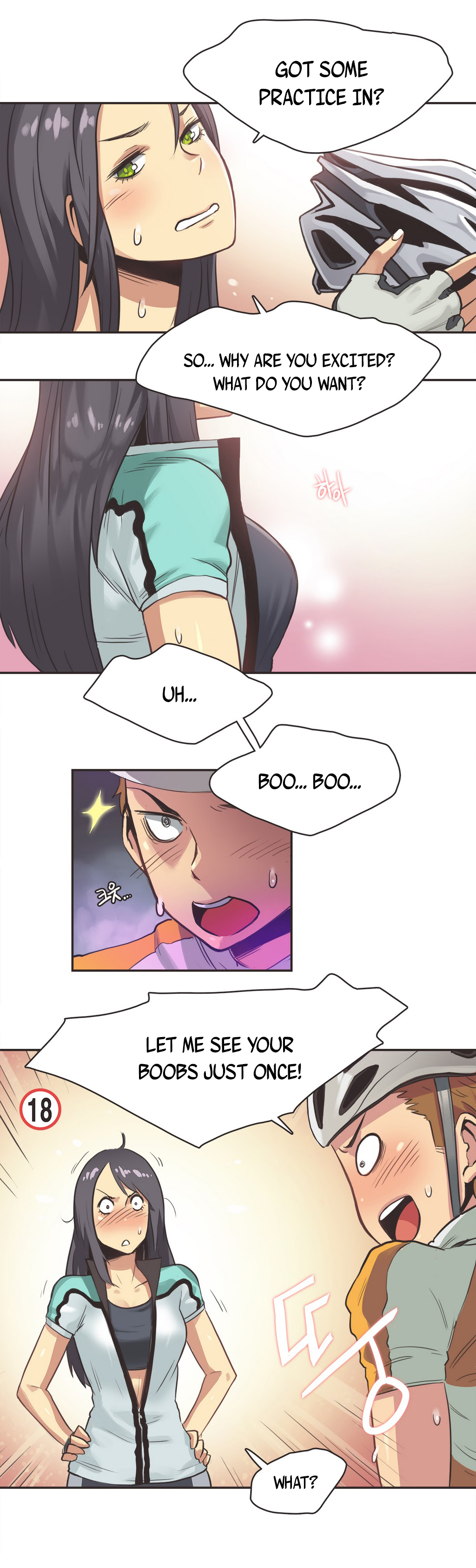 【ガマン】SportsGirl Ch.1-23（英語）（YoManga）