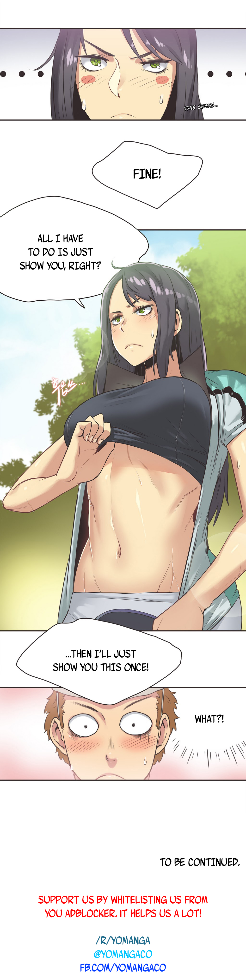 【ガマン】SportsGirl Ch.1-23（英語）（YoManga）
