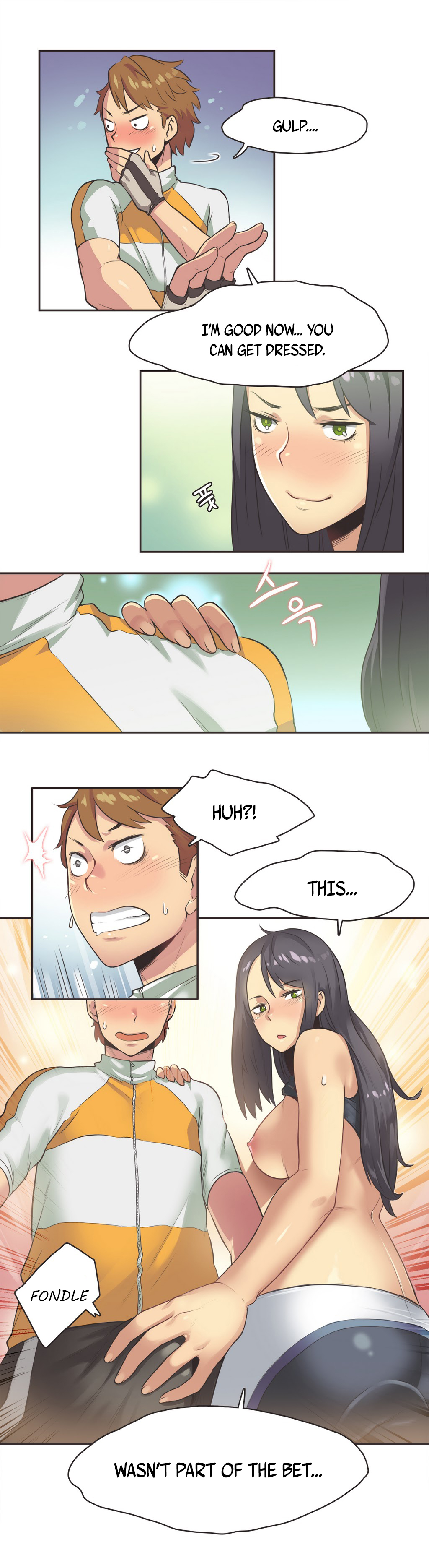 【ガマン】SportsGirl Ch.1-23（英語）（YoManga）