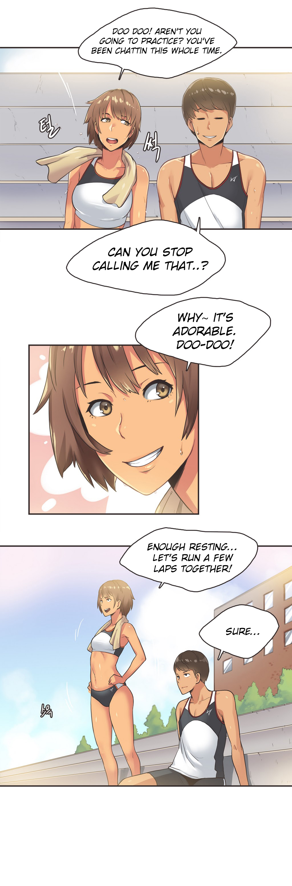 【ガマン】SportsGirl Ch.1-23（英語）（YoManga）