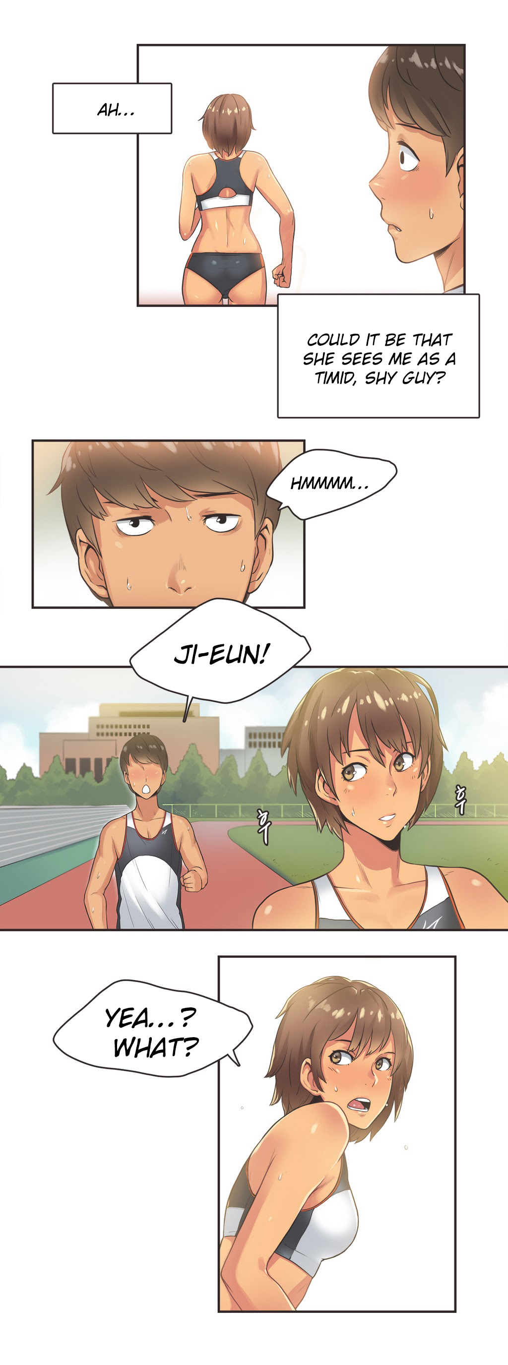【ガマン】SportsGirl Ch.1-23（英語）（YoManga）