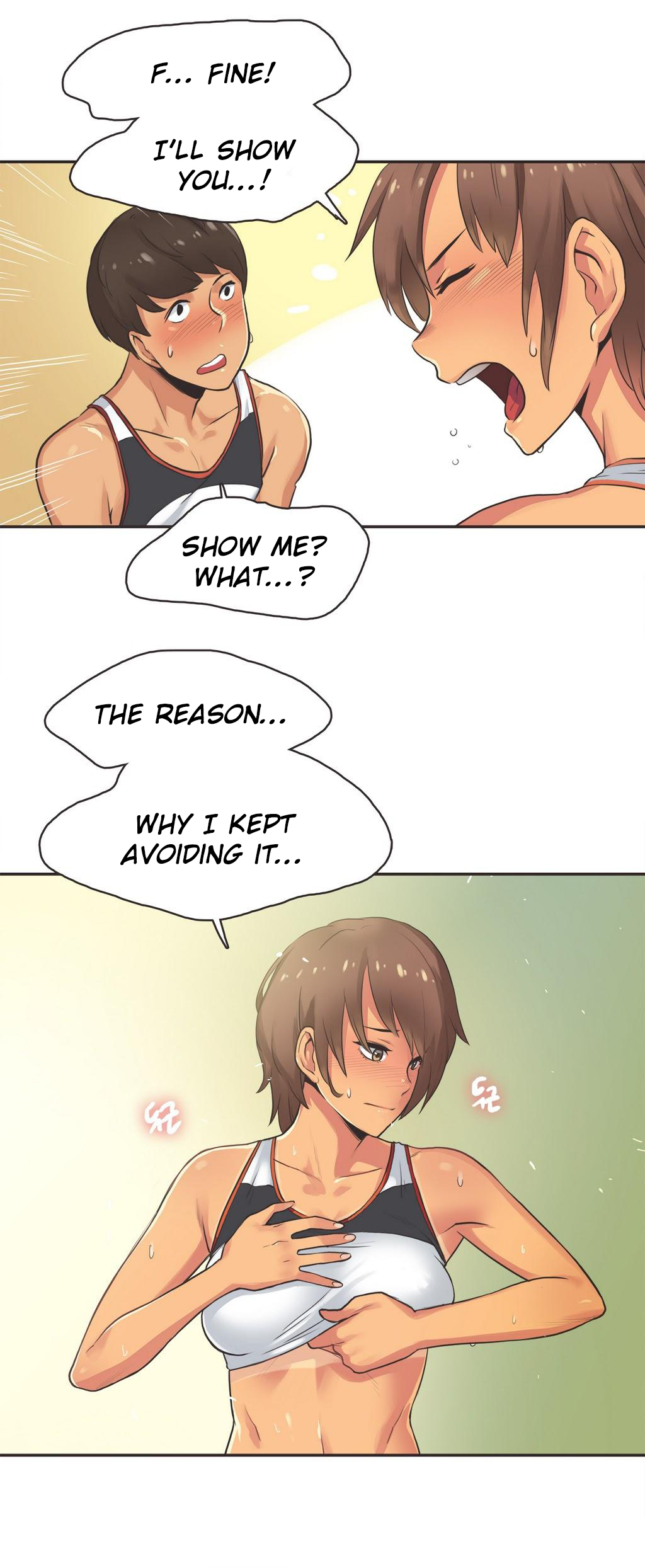 【ガマン】SportsGirl Ch.1-23（英語）（YoManga）