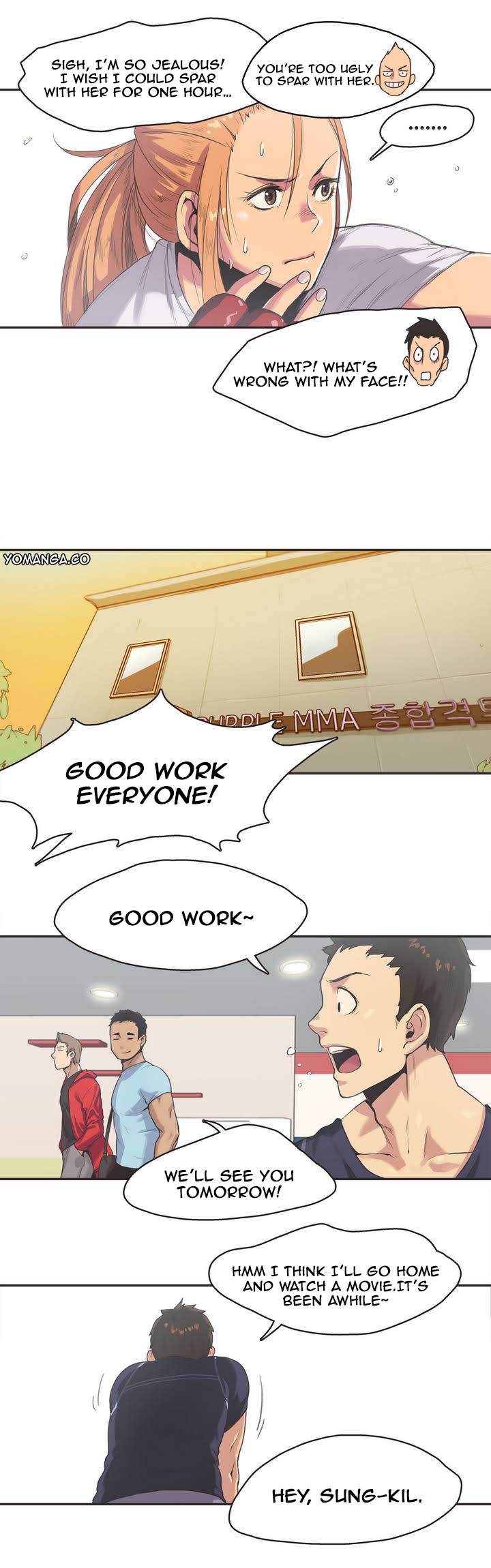 【ガマン】SportsGirl Ch.1-23（英語）（YoManga）