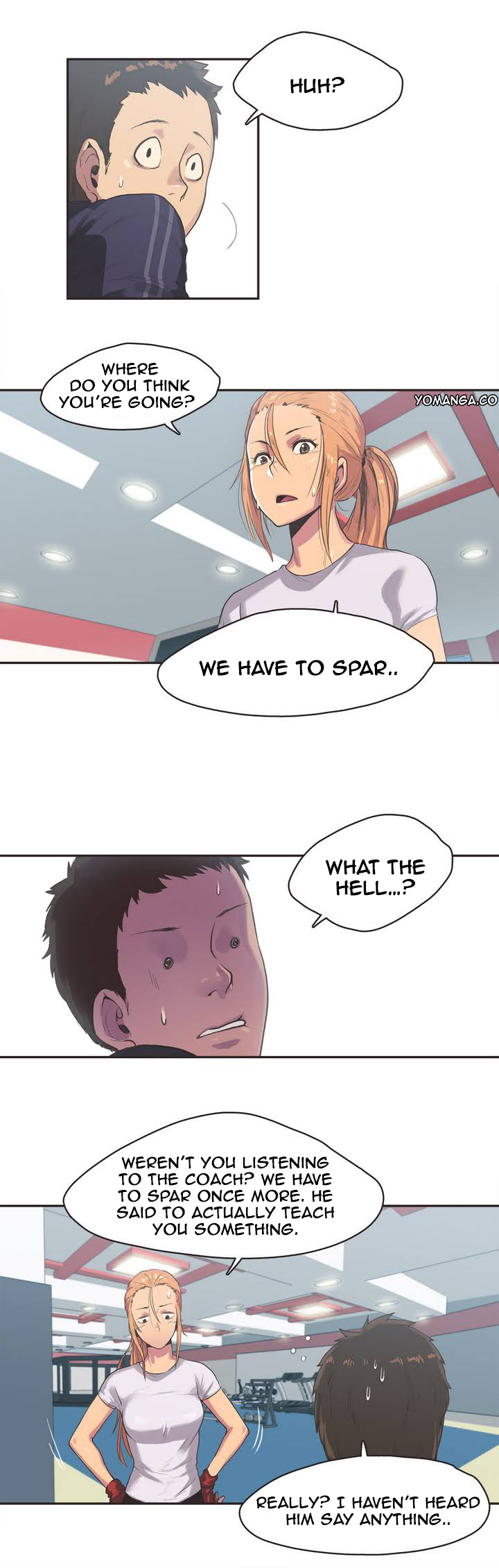 【ガマン】SportsGirl Ch.1-23（英語）（YoManga）