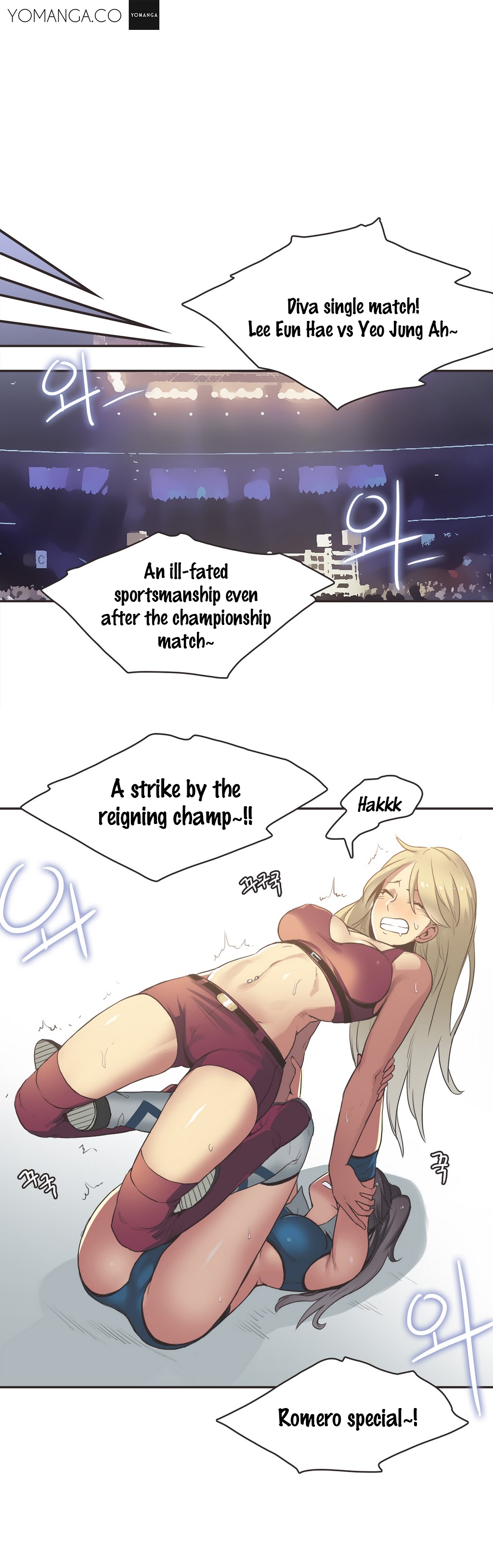 【ガマン】SportsGirl Ch.1-23（英語）（YoManga）