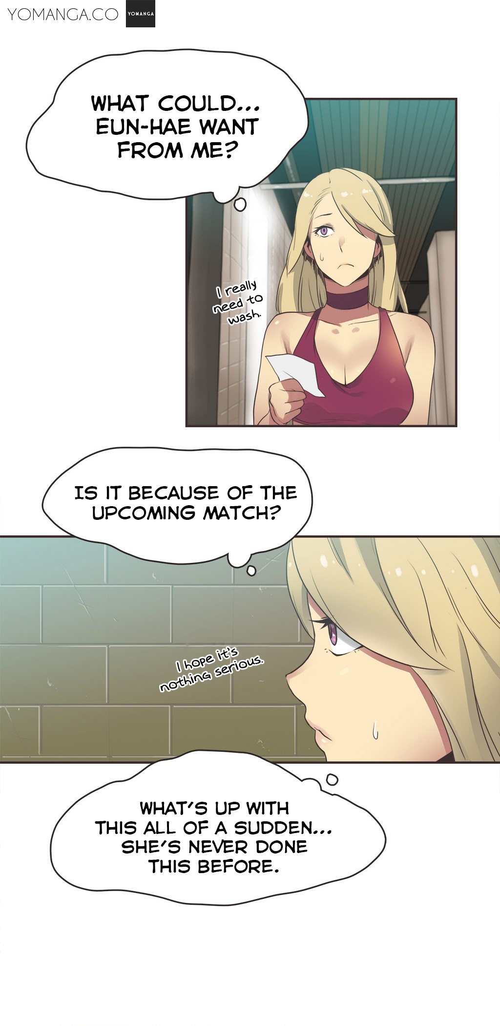 【ガマン】SportsGirl Ch.1-23（英語）（YoManga）