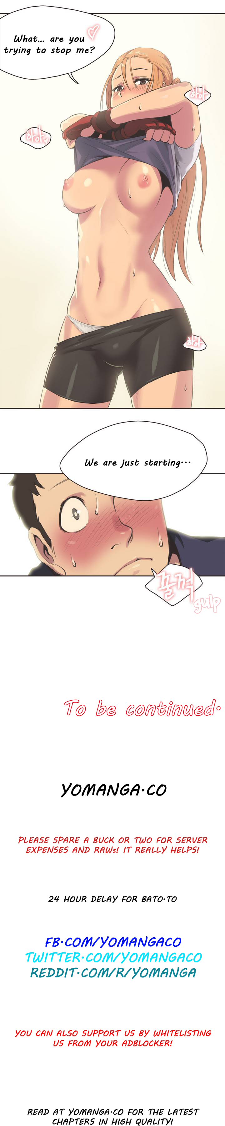 【ガマン】SportsGirl Ch.1-23（英語）（YoManga）