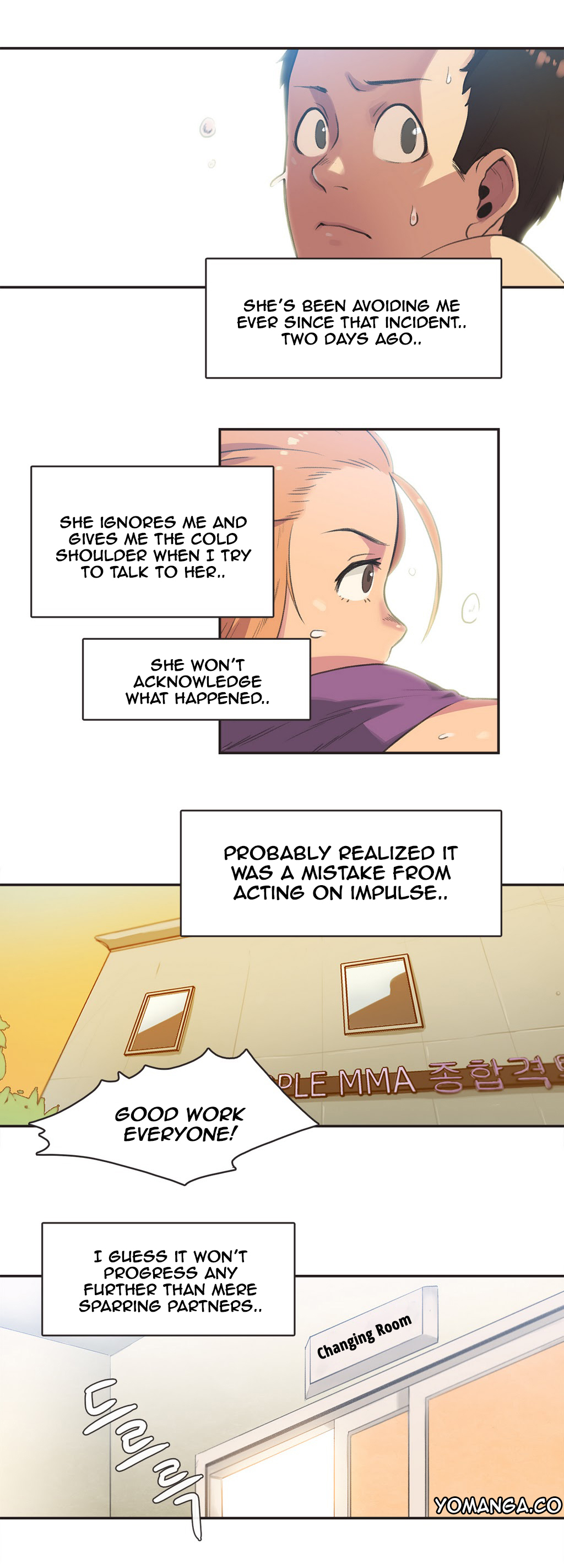 【ガマン】SportsGirl Ch.1-23（英語）（YoManga）