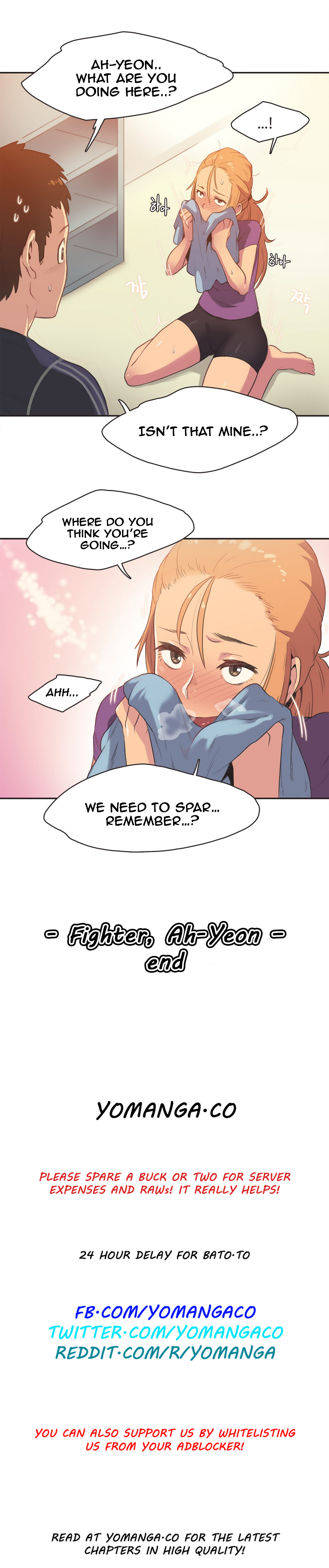 【ガマン】SportsGirl Ch.1-23（英語）（YoManga）